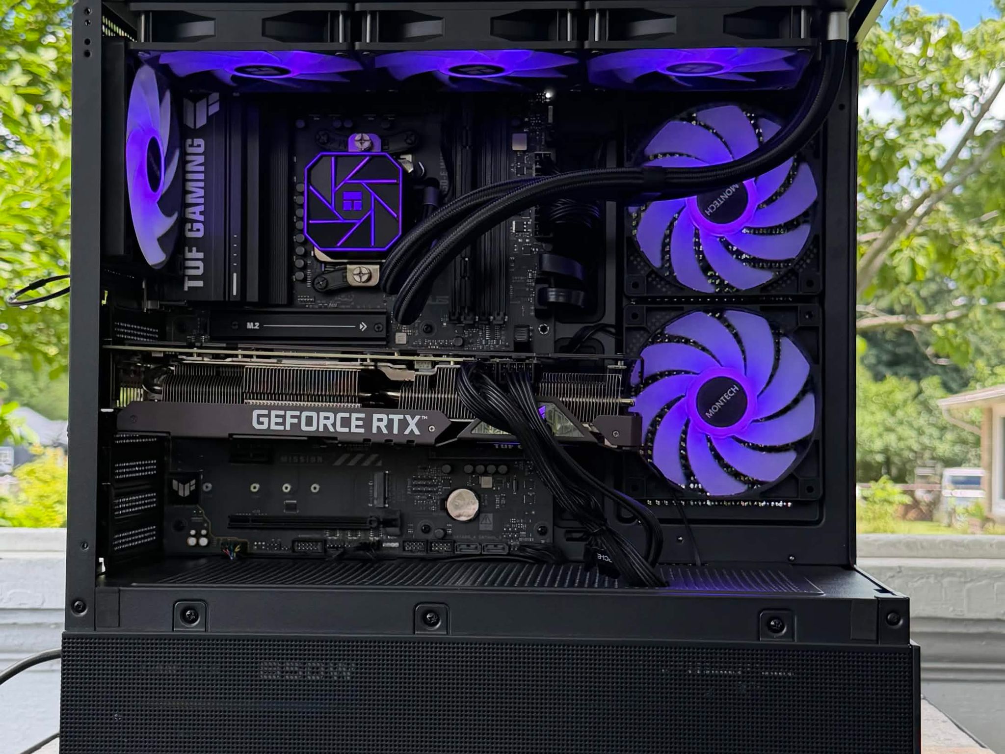 Mendi Electronics ShadowBlade | Ryzen 5 9600X | RTX 3080 Ti | B850E WiFi | DDR5 | AM5 Gaming PC