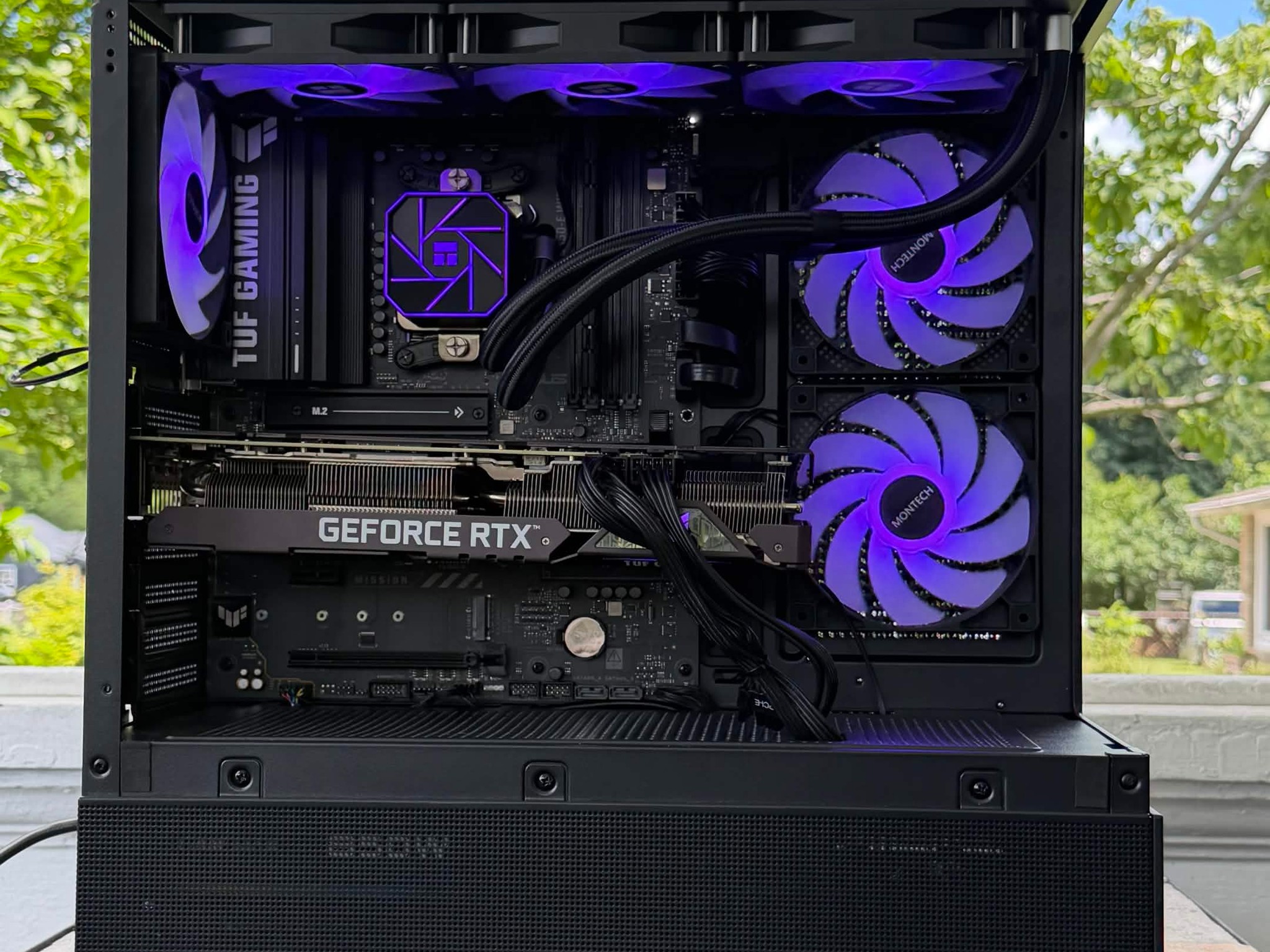 Mendi Electronics ShadowBlade | Ryzen 5 9600X | RTX 3080 Ti | B850E WiFi | DDR5 | AM5 Gaming PC