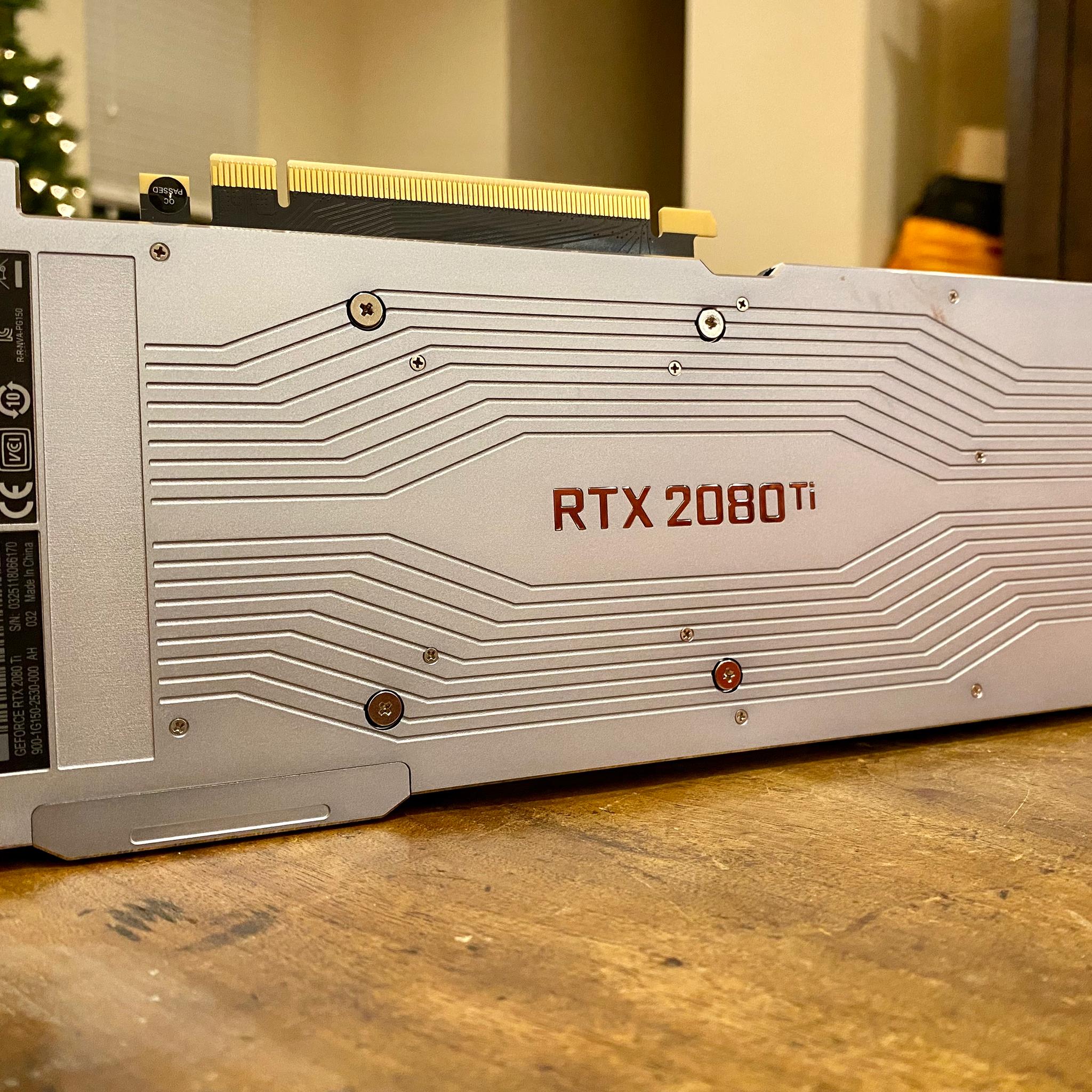 Nvidia 2080 Ti Founders Edition - Excellent Condition 