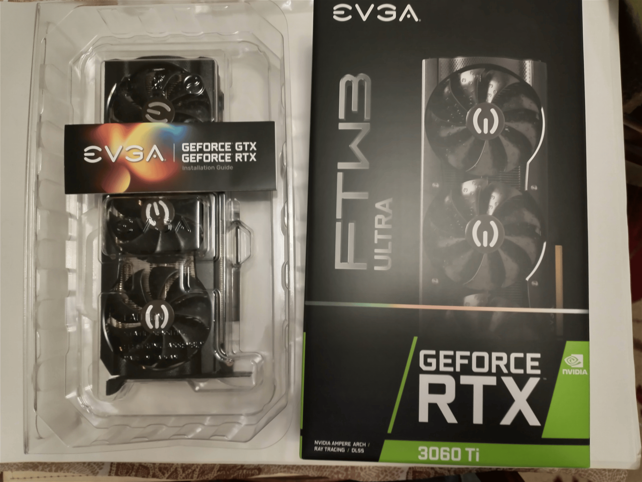 EVGA GeForce RTX 3060 Ti 8GB FTW LHR