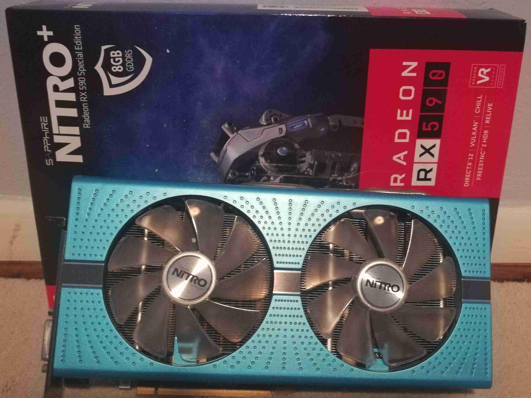 RX 590 - Sapphire Nitro 8GB