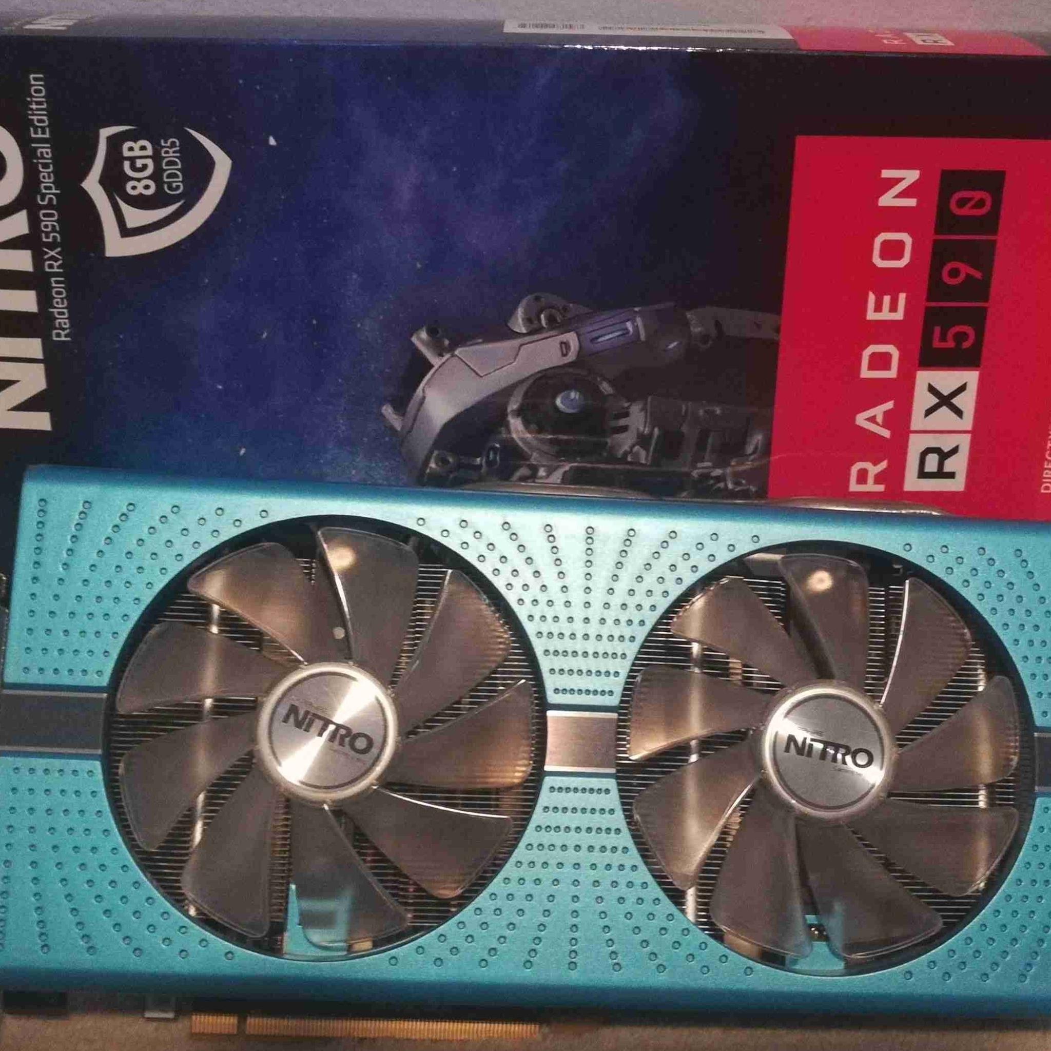 RX 590 - Sapphire Nitro 8GB