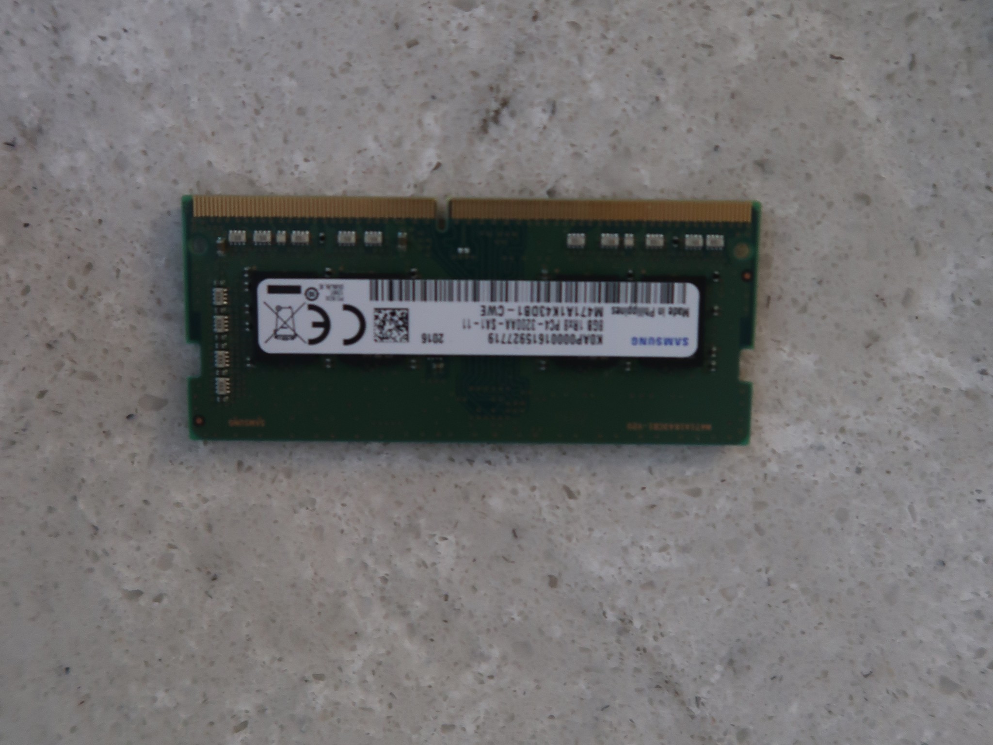 Samsung 8GB DDR4 PC4-3200AA SO-DIMM 260-Pin Non-ECC Memory TESTED