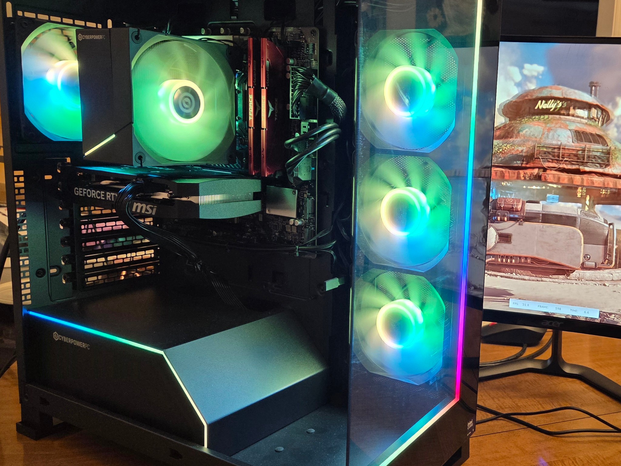 CyberPower Gamer Xtreme INTEL Core U5 225F | RTX 5060 8GB | 32GB DDR5 6400mhz | 2TB NVMe | RGB Win11