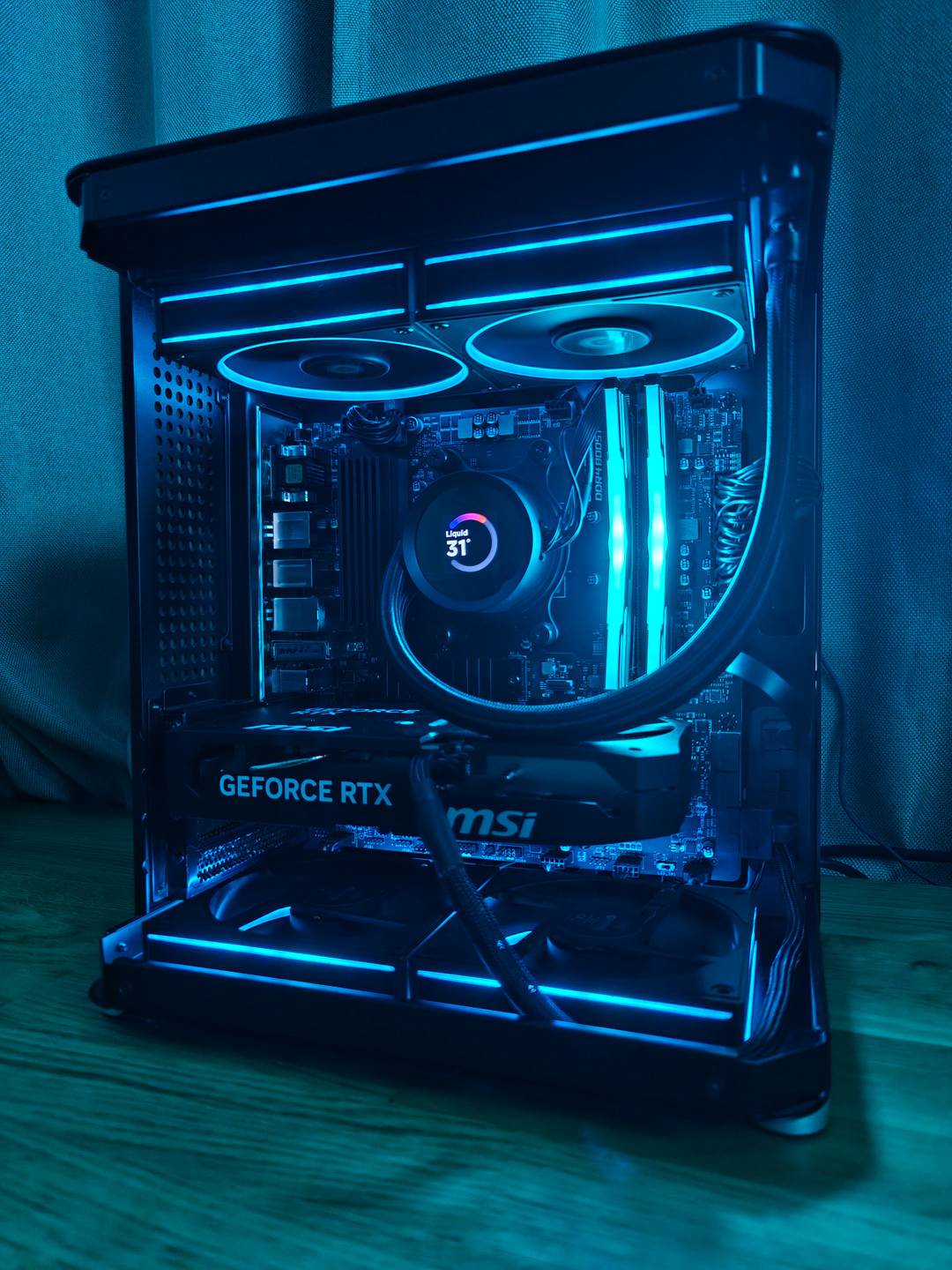 Petite Power Tower Gaming PC - Ryzen 5 5500X3D, 5060 Ti 8 GB, 1 TB