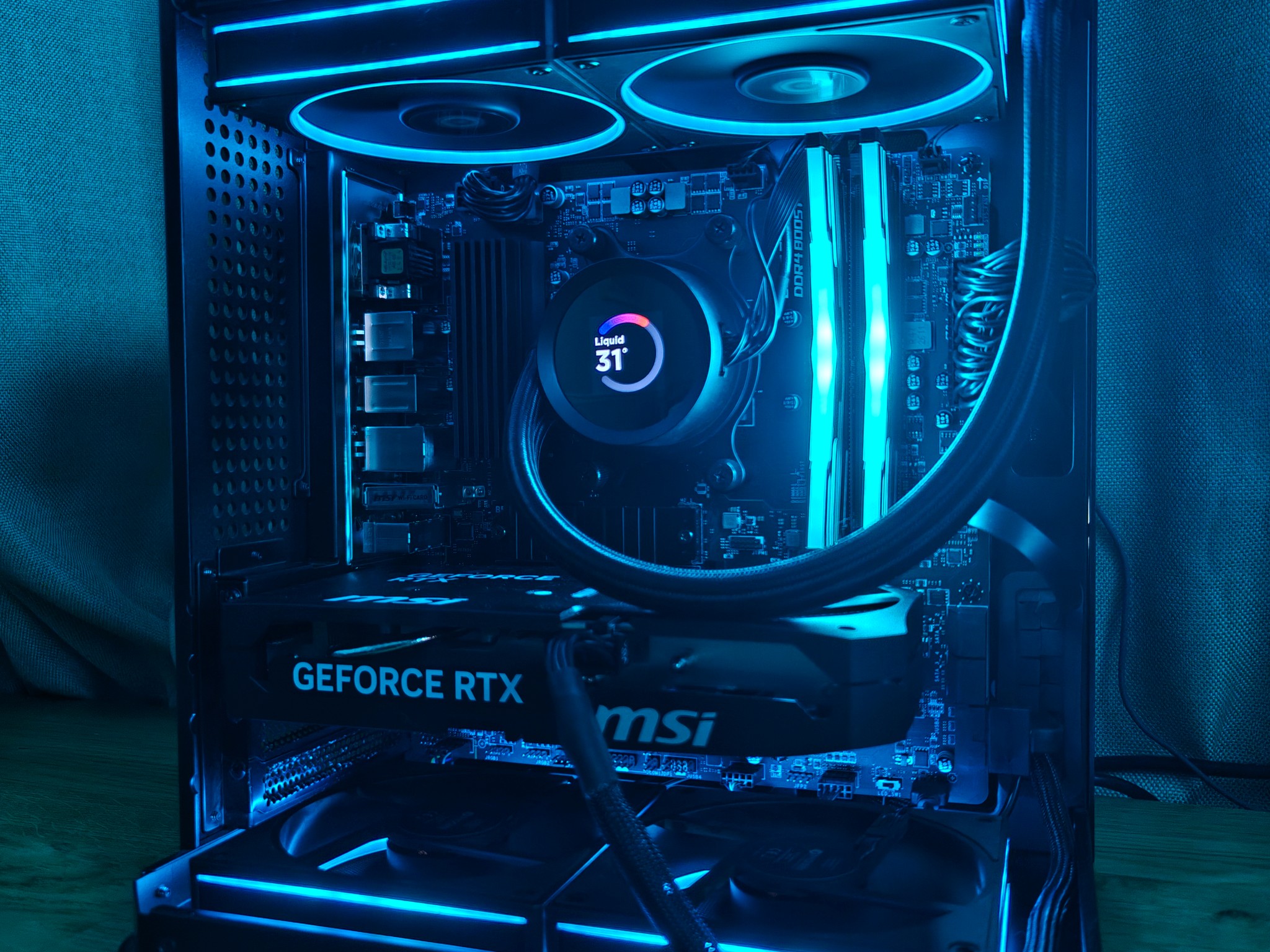 Petite Power Tower Gaming PC - Ryzen 5 5500X3D, 5060 Ti 8 GB, 1 TB M.2 SATA, 32 GB DDR4 3600
