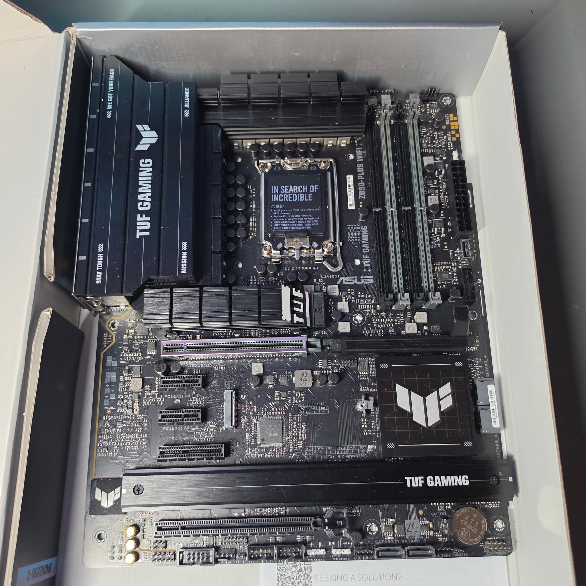 ASUS TUF GAMING Z890-PLUS WIFI
