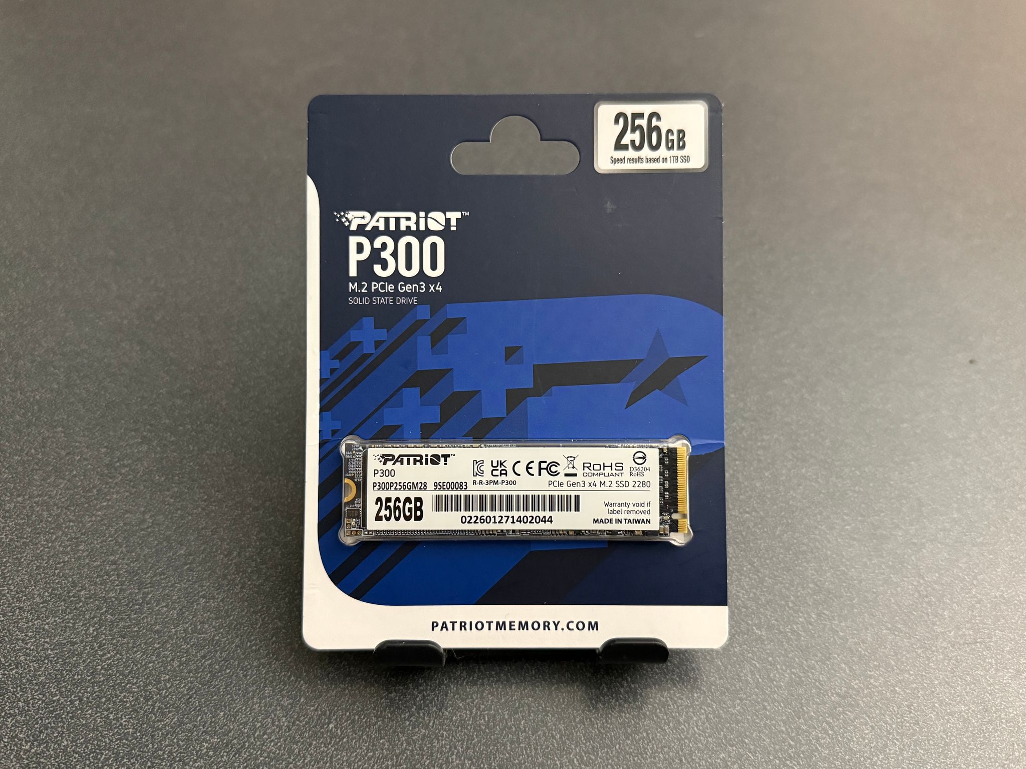 NEW 256GB Patriot P300 NVMe M.2 SSD