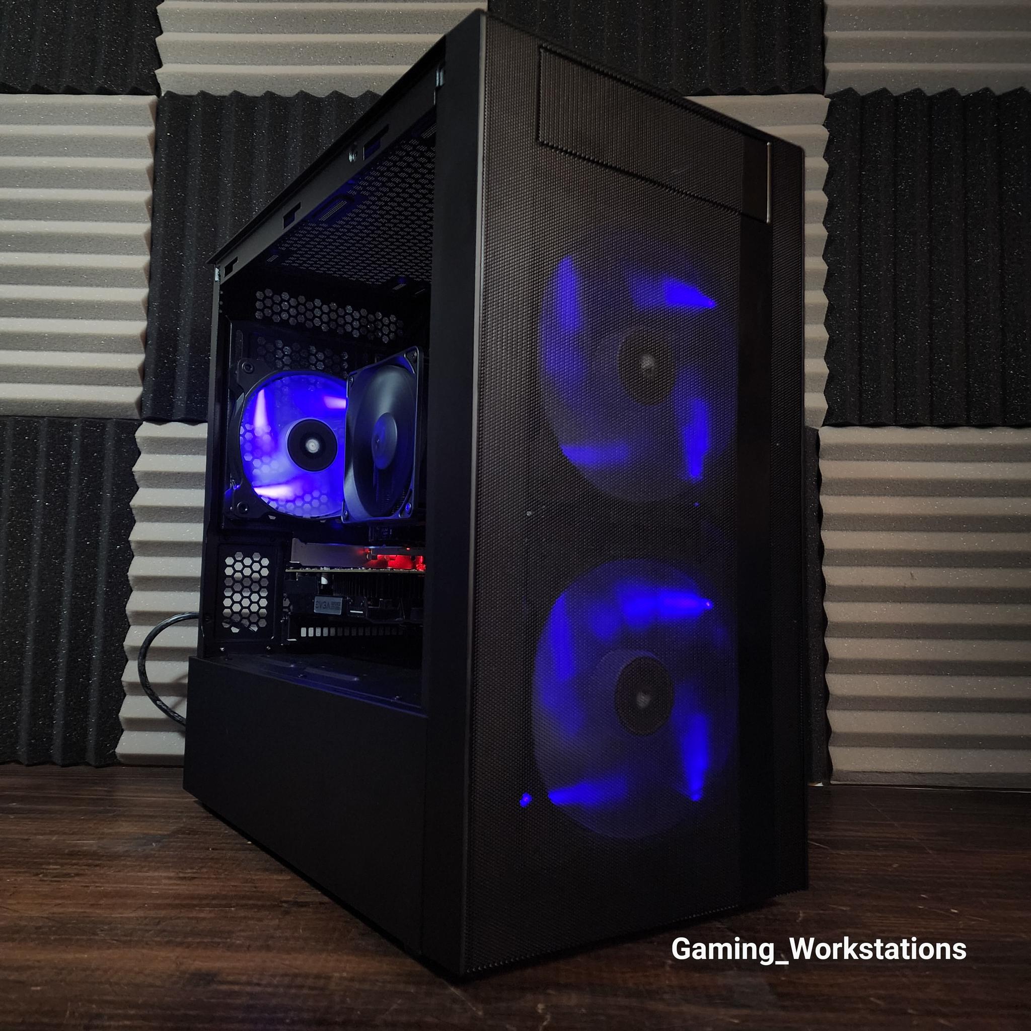 🖤💙🖤 Intel Core i5 8500 // EVGA GeForce GTX 1050 Ti // Silicon Power 16GB 3200MHz
