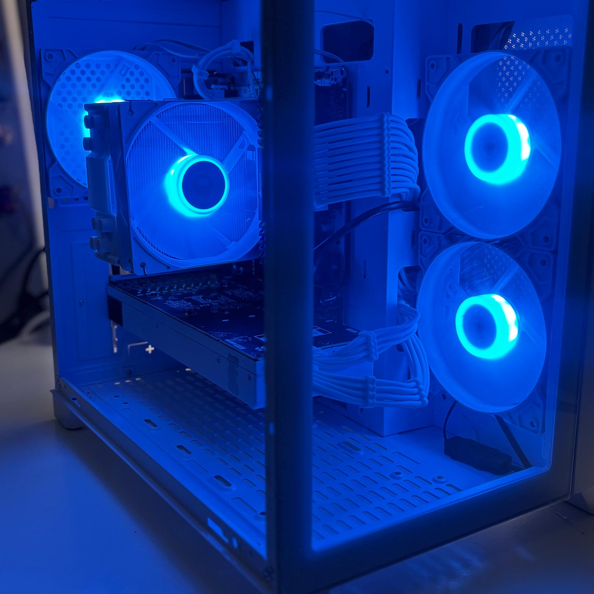 White Gaming PC - RTX 3070, Ryzen 5 3600, 16GB RAM, 512GB SSD