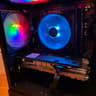 R5 5600 RX 580 8GB CUSTOM GAMING PC 16GB DDR4 512GB SSD WIFI 6E RGB WINDOWS 10/11