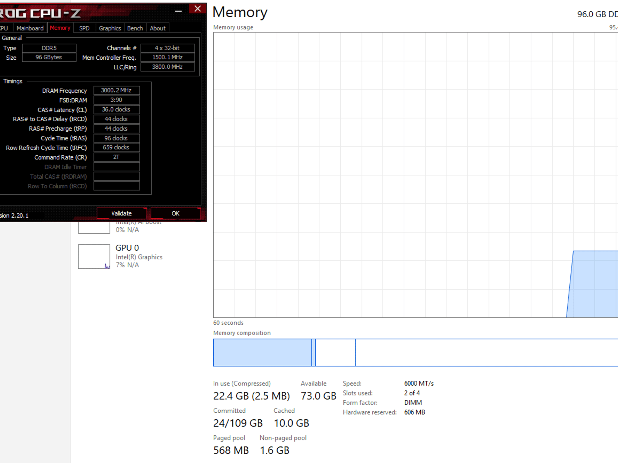 Corsair Vengeance DDR5 96GB kit (Memory)