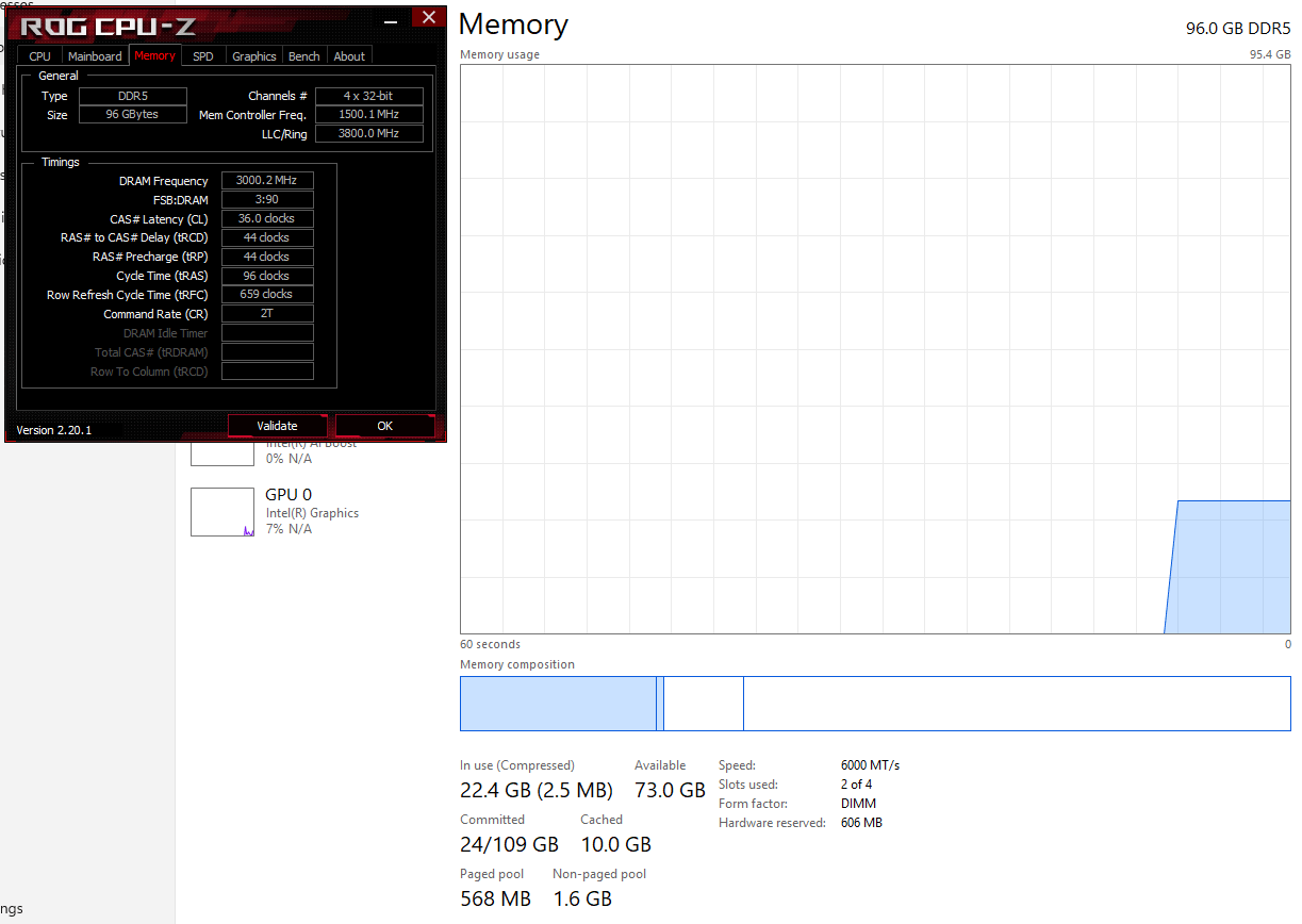 Corsair Vengeance DDR5 96GB kit (Memory)