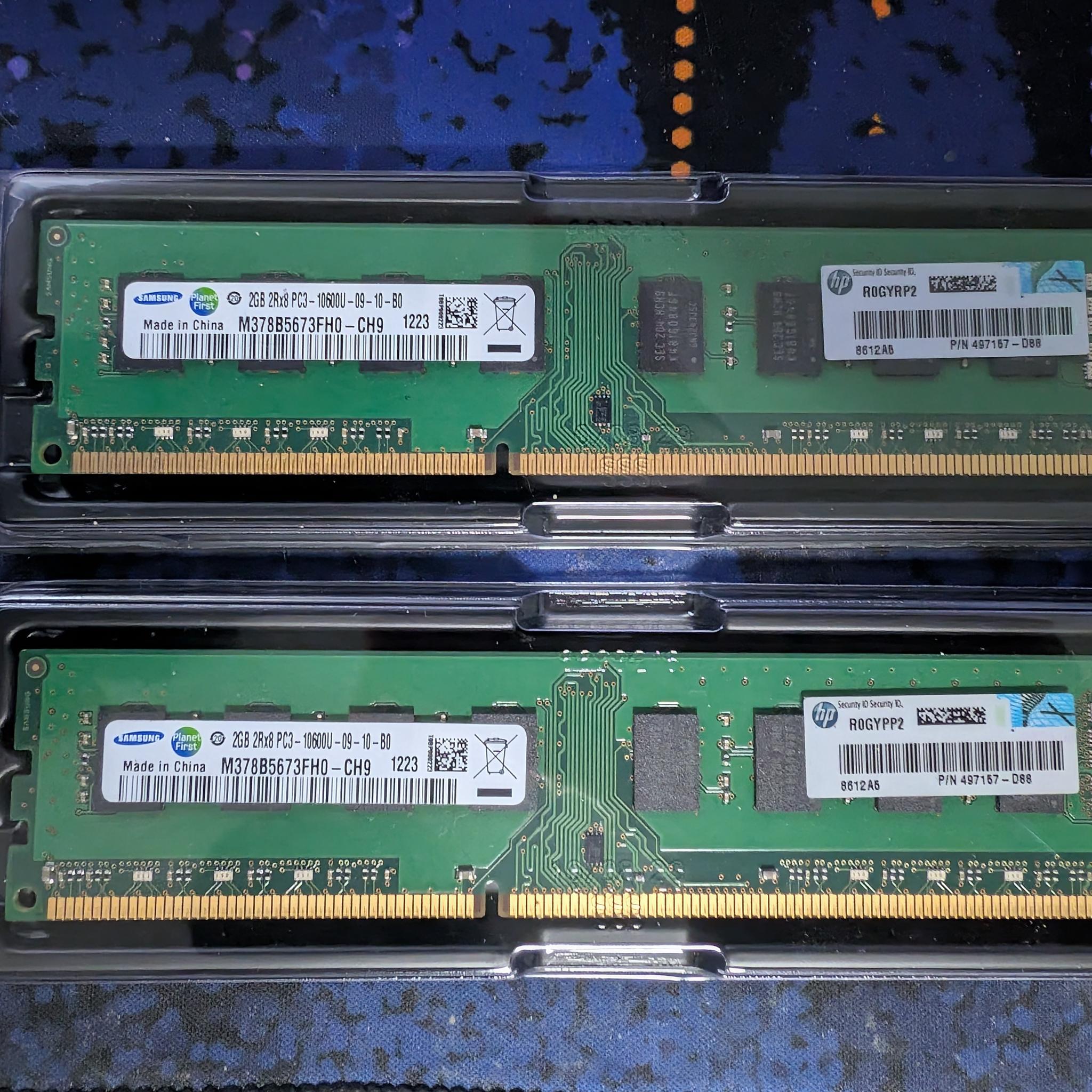 Tested 4GB Samsung DDR3 Kit (2x2GB) | M378B5673FH0-CH9
