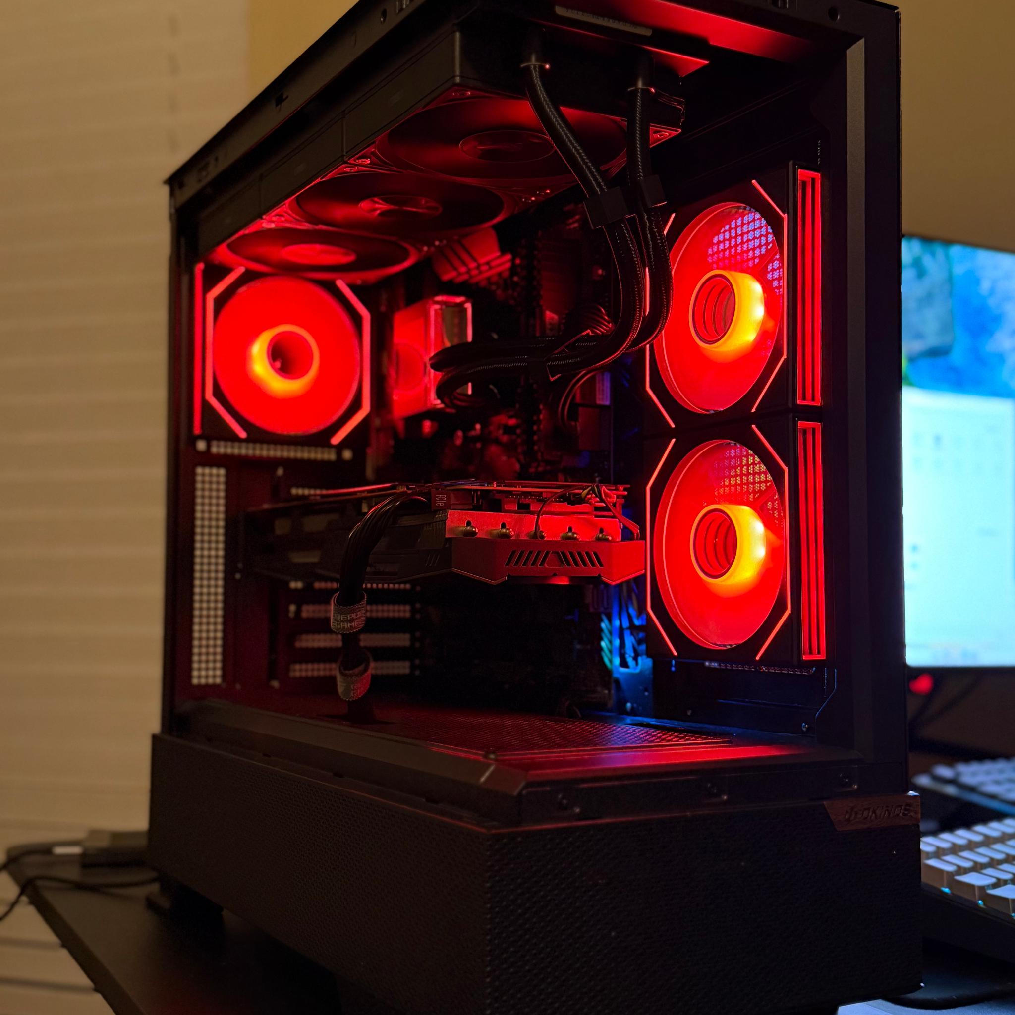 ROG Gaming PC | Ryzen 5 5500 | RX 5700 XT 8GB | 16GB RAM | ASUS TUF WiFi | 360mm LCD AIO