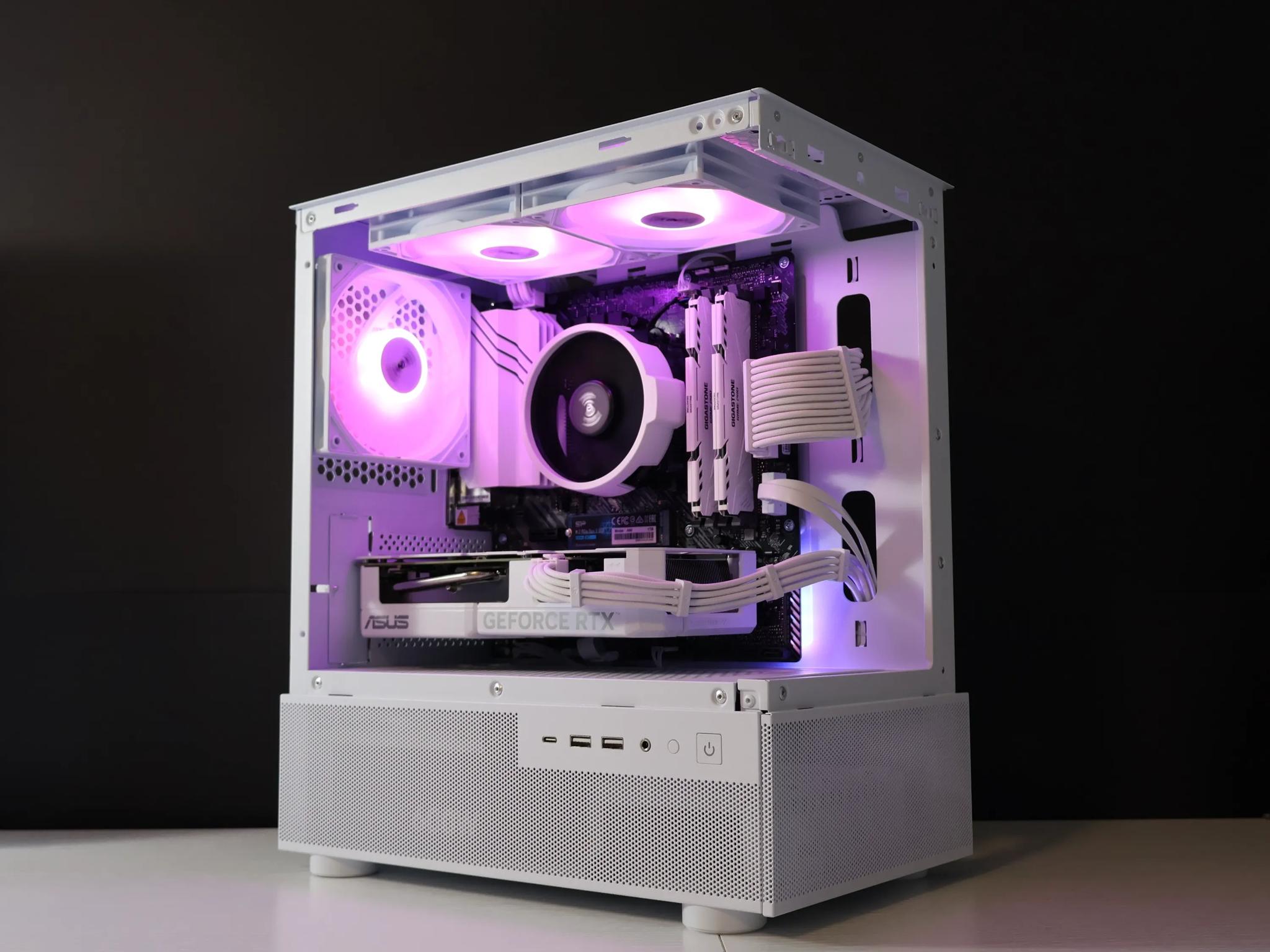 🧊FROSTED🧊 Gaming PC | AMD Ryzen 5 5500 | 32GB | RTX 4060 | 1TB SSD | Win11 PRO | Wi-Fi