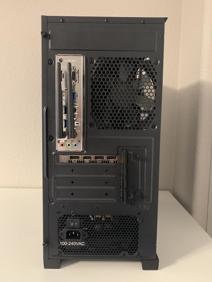 Black Gaming PC | 5 3600, 5700xt, 32Gb RAM, 1Tb NVME SSD
