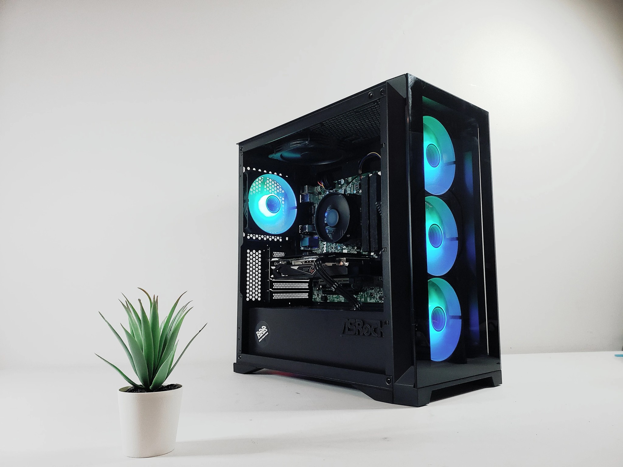 🚨 Budget Gaming PC | ⚙️RX570 | Custom RGB ✨ |