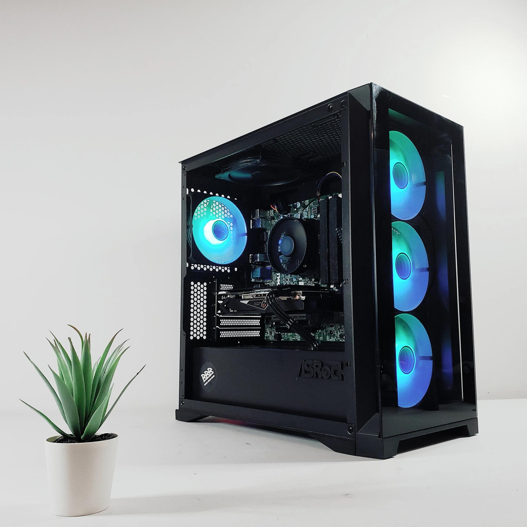 🚨 Budget Gaming PC | ⚙️RX570 | Custom RGB ✨ |