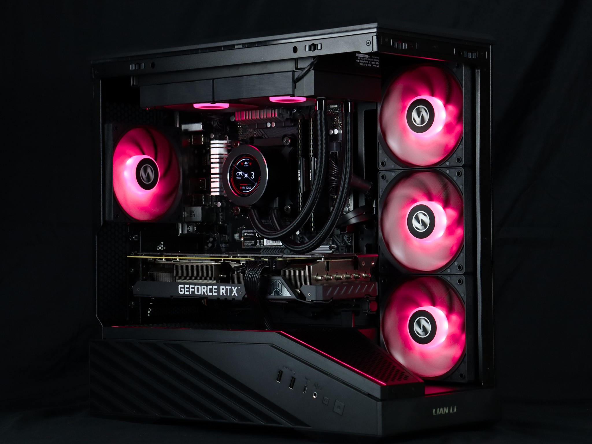 ⚜️♟️Obsidian Void - 1440P Gaming PC | RTX 3080, Ryzen 9 3900X, 32GB RAM, 1TB NVMe SSD | ♟️⚜️