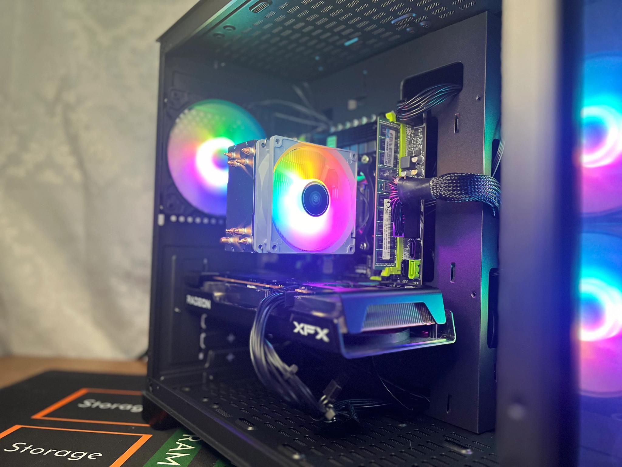 BLISS JR. - Mid-Range Gaming PC -10 Core Intel CPU & RX 6600