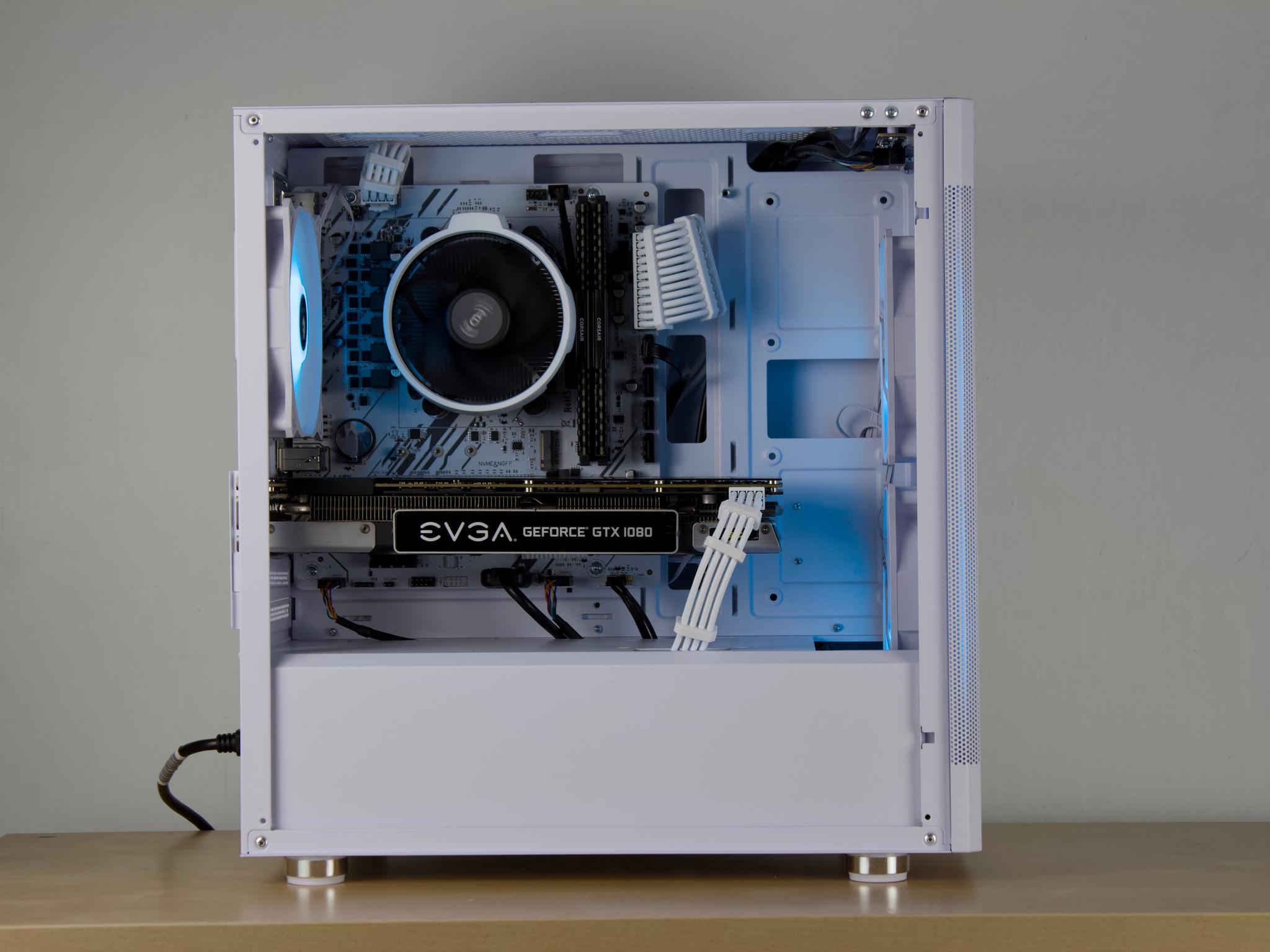 ❄️🧊Budget White PC - GTX 1080, Ryzen 5 2600, 16GB DDR4, 1TB SSD❄️🧊- WiFi/BT