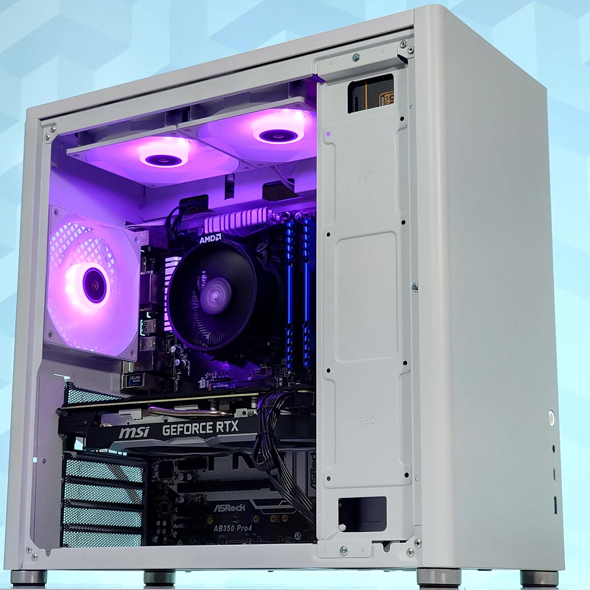 🤍✨Nvidia RTX 2060❇️AMD Ryzen 5 3500X 6-Core❇️16GB DDR4❇️1TB SSD