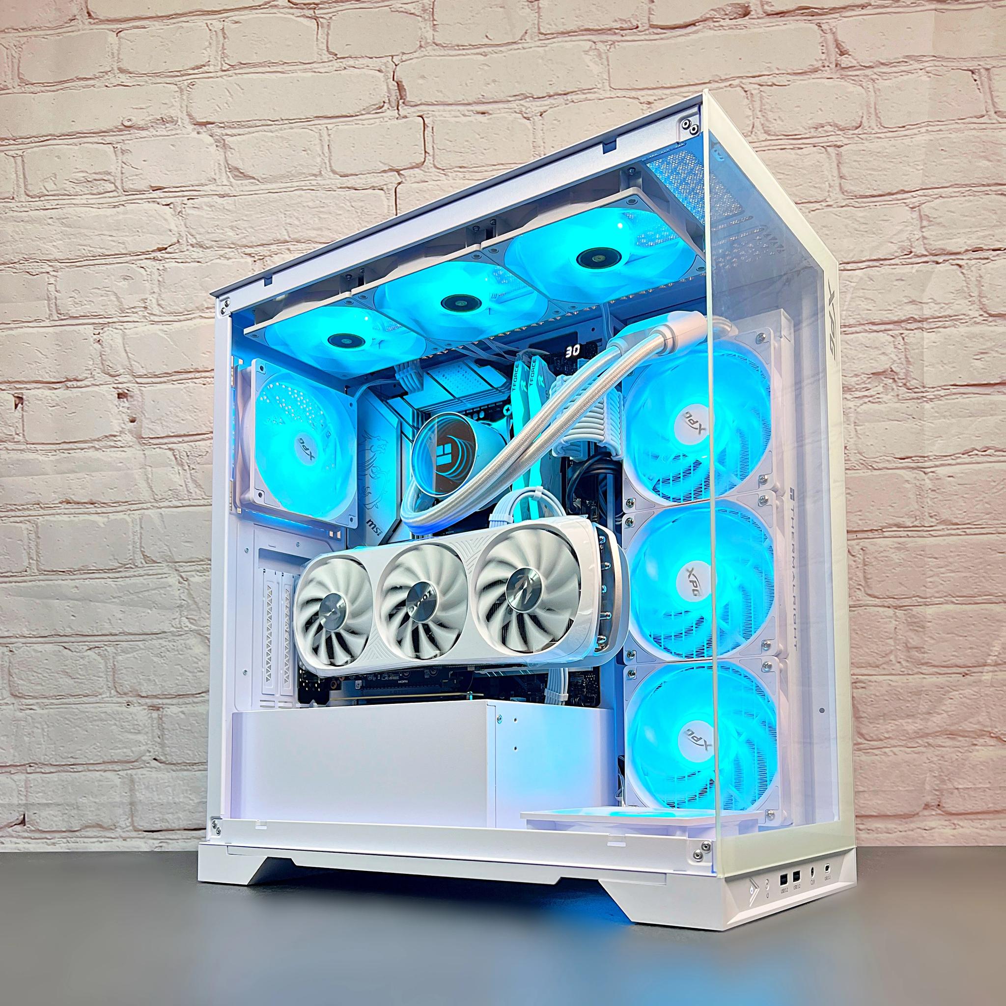 Intel 13600K RTX 4070 TI Super 32GB DDR5 2TB M.2 SSD Wifi 6E Bluetooth Win 11 Pro Gaming PC