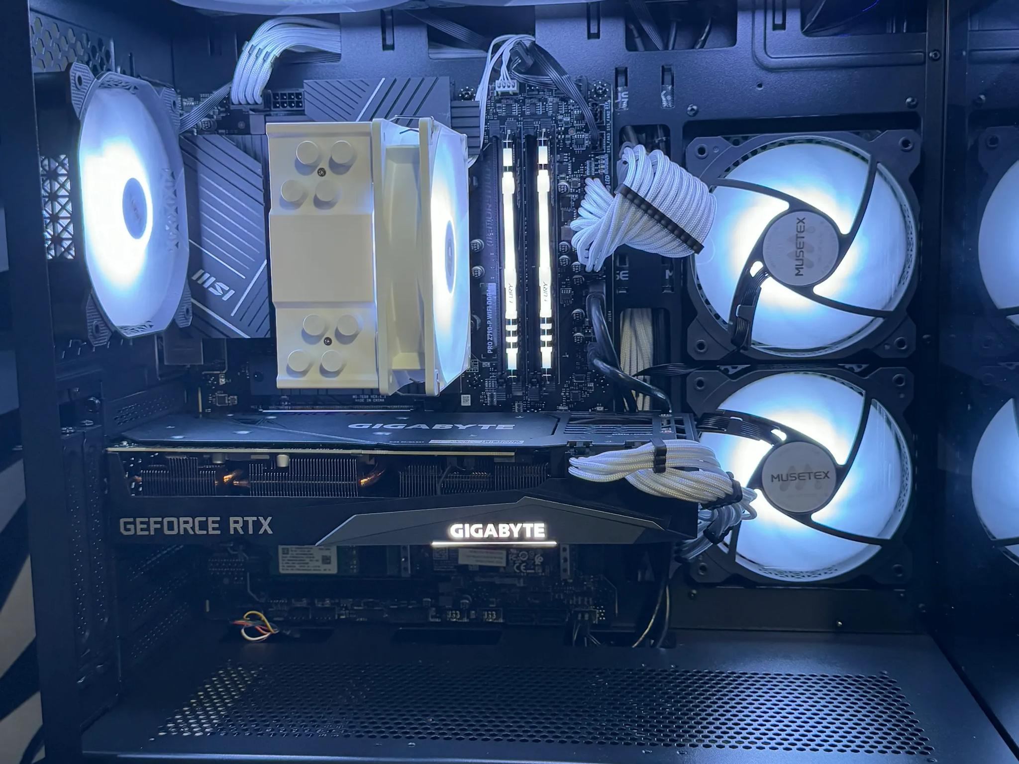 ☯︎☾𖤓The Yin Yang Build ☯︎☾𖤓| I5 12th Gen| RTX 3070| 16 GB DDR4 RGB| 1.75 TB M.2 Tusker Build 1270
