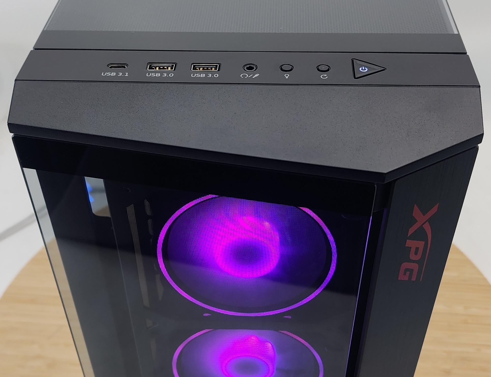 Gaming PC i3-14100F 8GB RAM 500GB SSD RX 6600 XT 8GB Windows 11 Computer