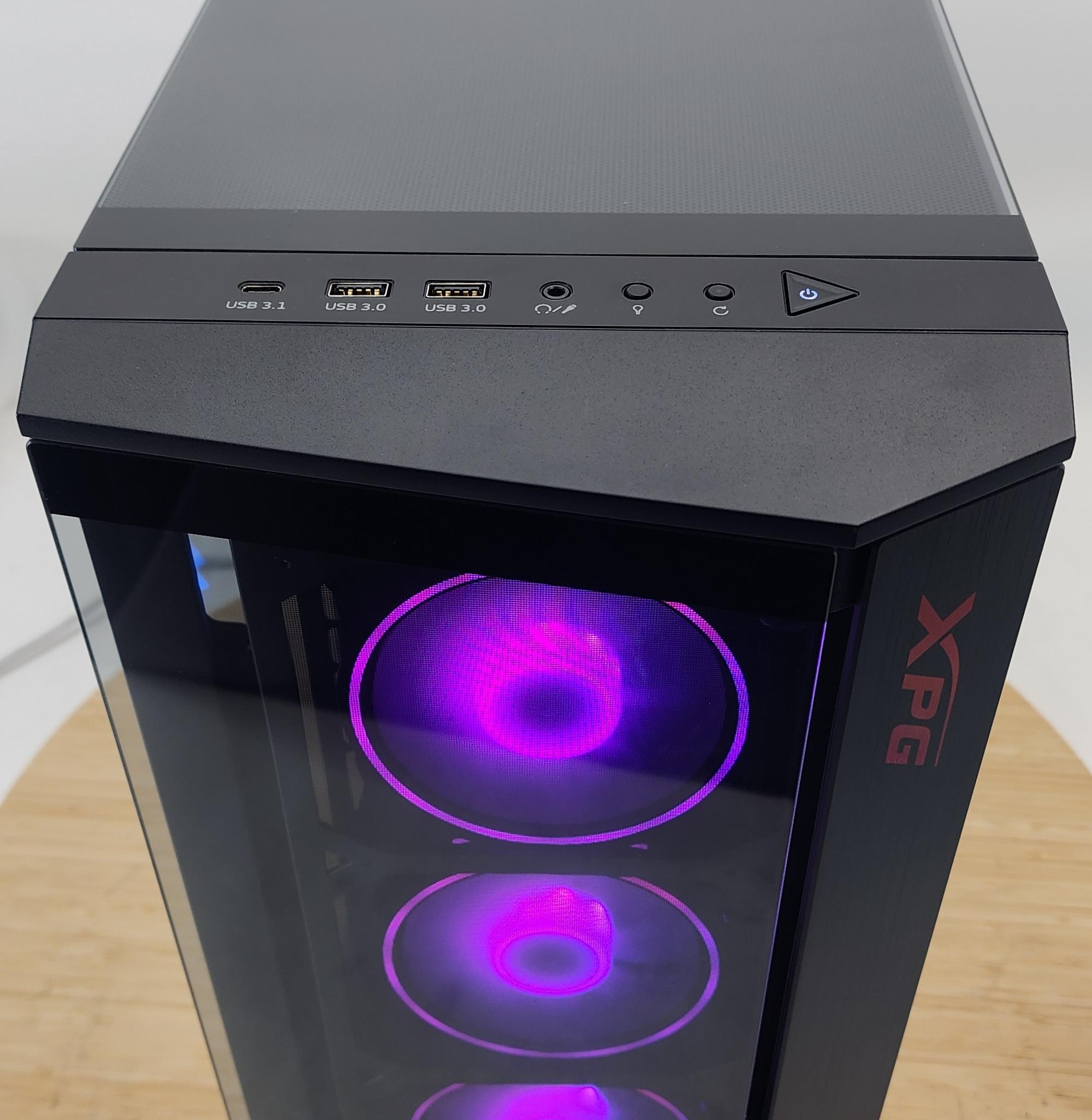 Gaming PC i3-14100F 8GB RAM 500GB SSD RX 6600 XT 8GB Windows 11 Computer