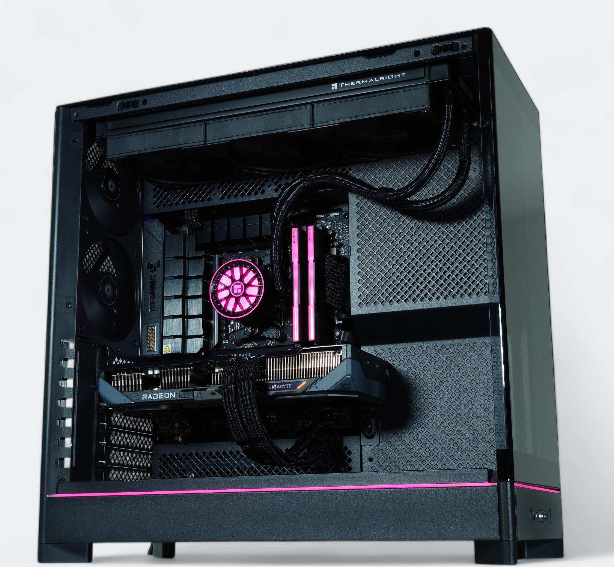 🌌 Liquid Cooled Gaming PC☄️AMD Ryzen 7 7700🌌AMD RX 9070 16GB🌌32GB DDR5🌌1TB NVME