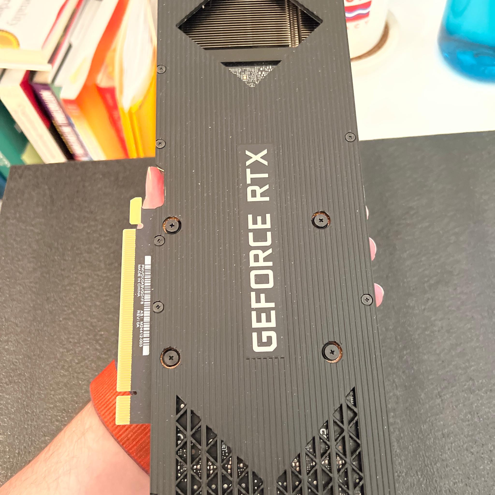 RTX 3080 10gb from HP Omen. 