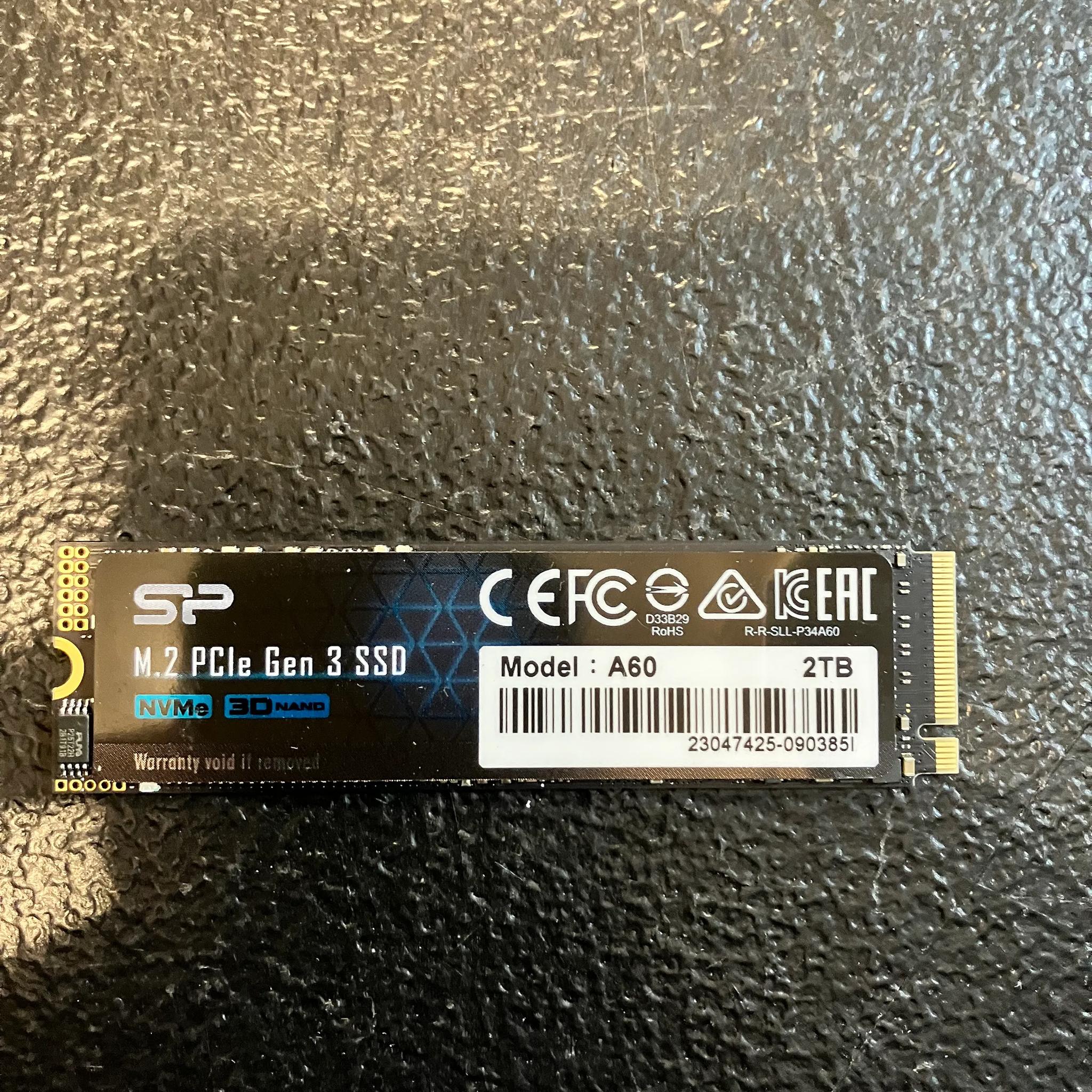 Scilicon Power 2TB NVME M.2 SSD Pcie 3.0