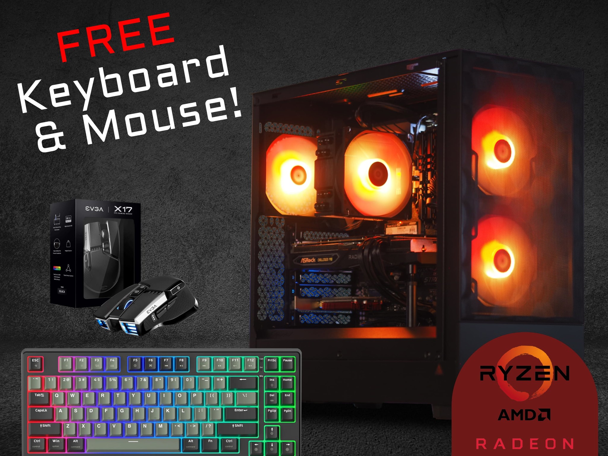 1440p Gaming PC (mouse & keyboard included!)