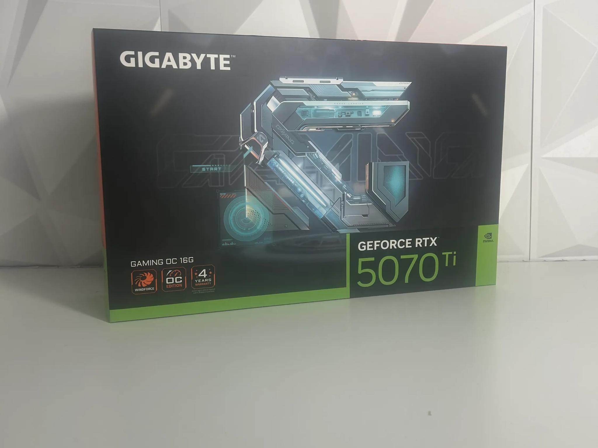 Gigabyte Nvidia RTX 5070 Ti Gaming OC
