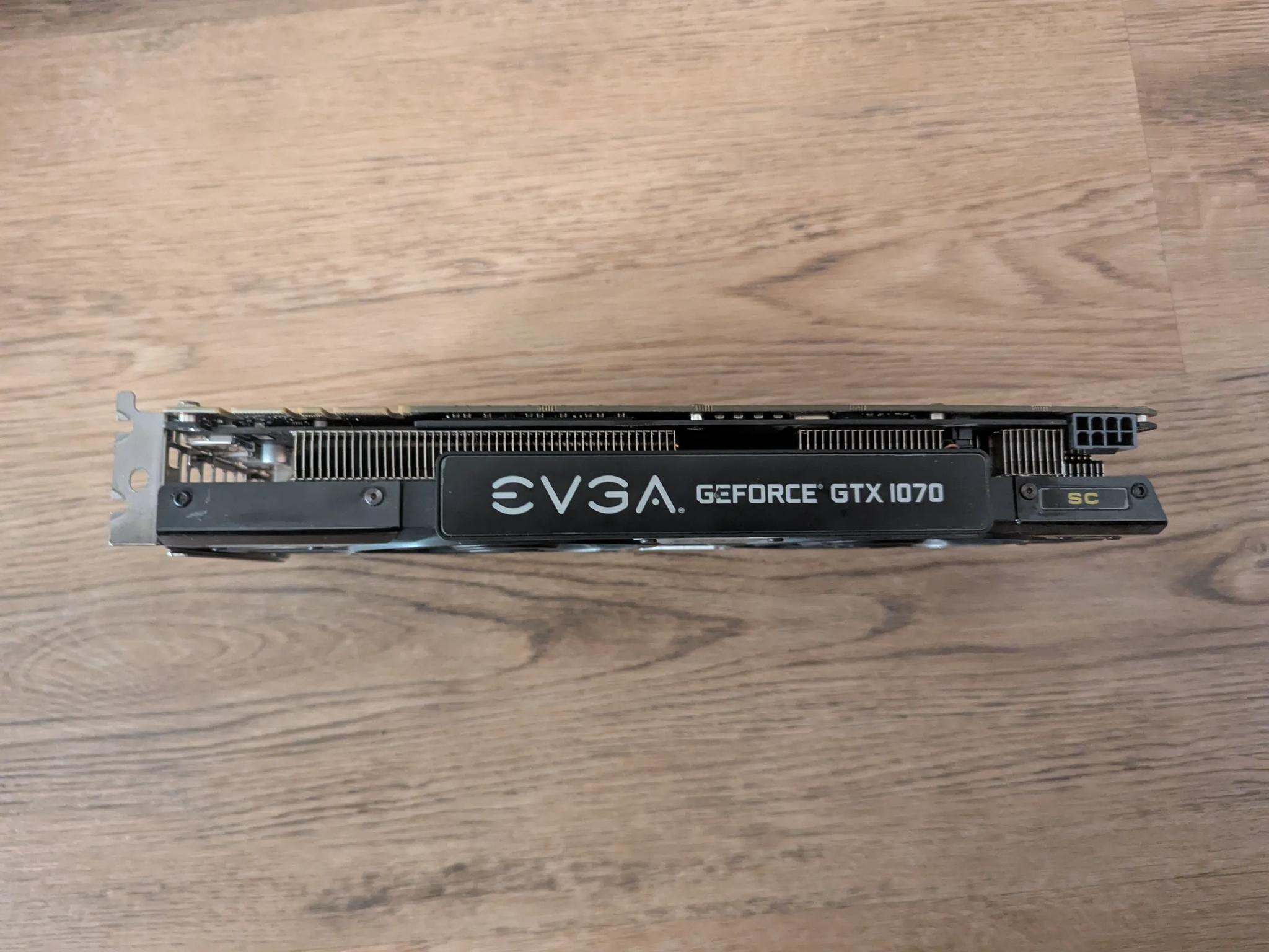 EVGA GTX 1070 SC Gaming Black Edition 8GB GDDR5 GeForce Graphics Card