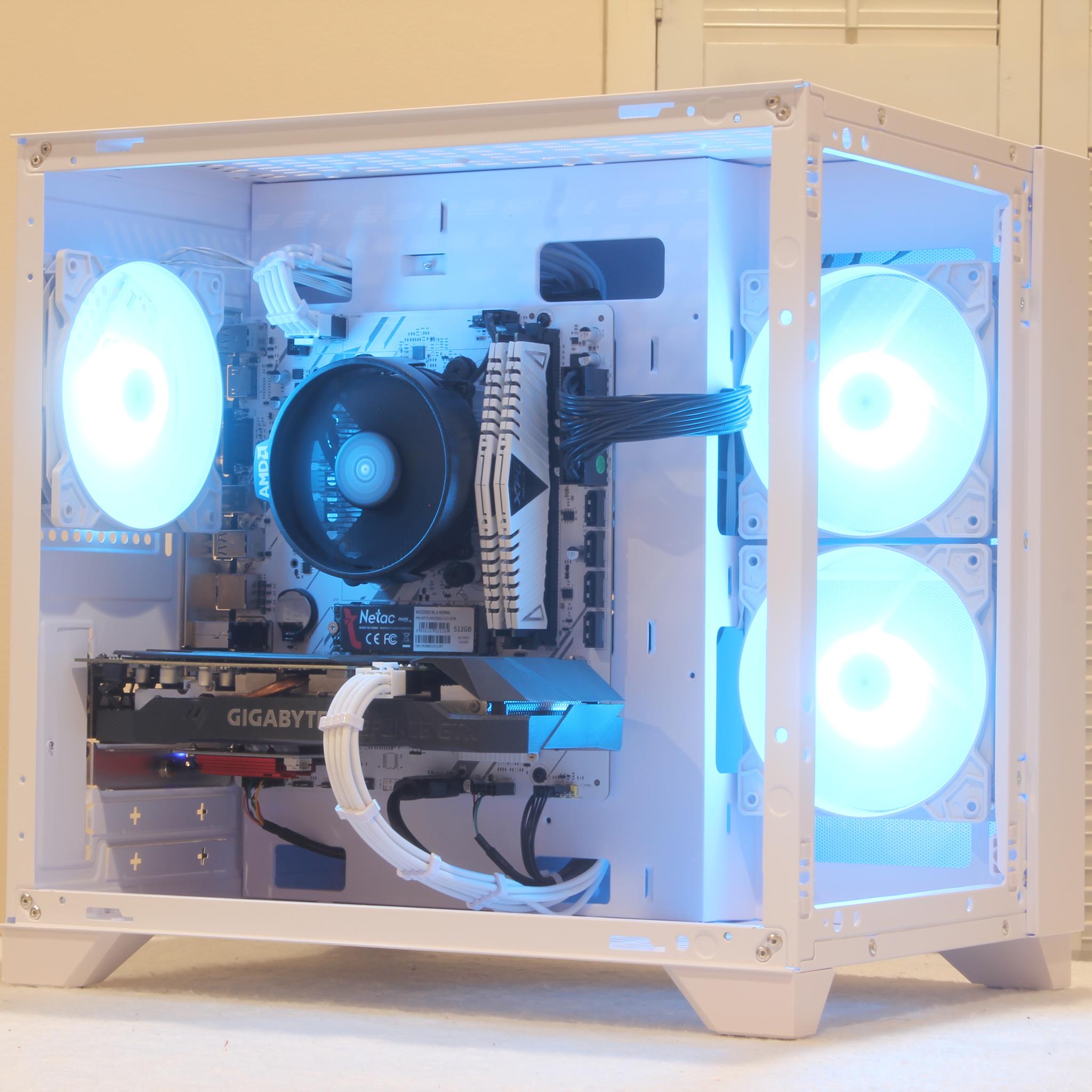 💸Value Gamer💸 Ryzen 5 5500 | GTX 1660ti 6GB | 16GB DDR4 | 512GB nVME SSD | RGB | Win11 + Wifi