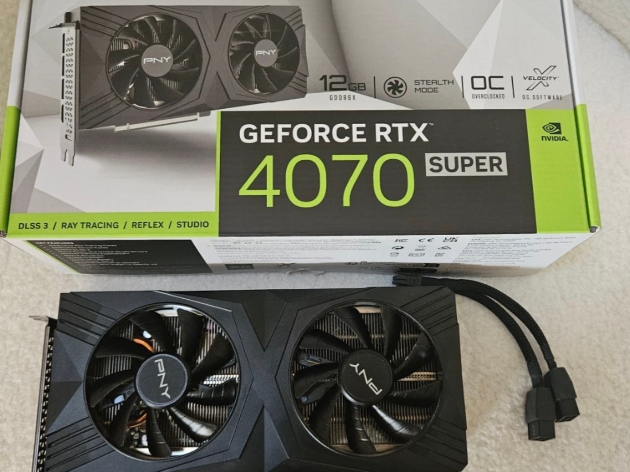 PNY VERTO OC GeForce RTX 4070 SUPER