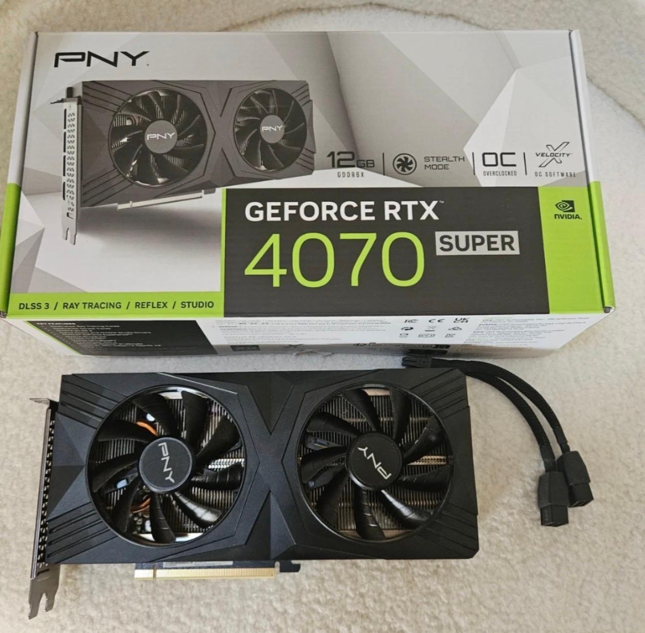 PNY VERTO OC GeForce RTX 4070 SUPER - Image 1