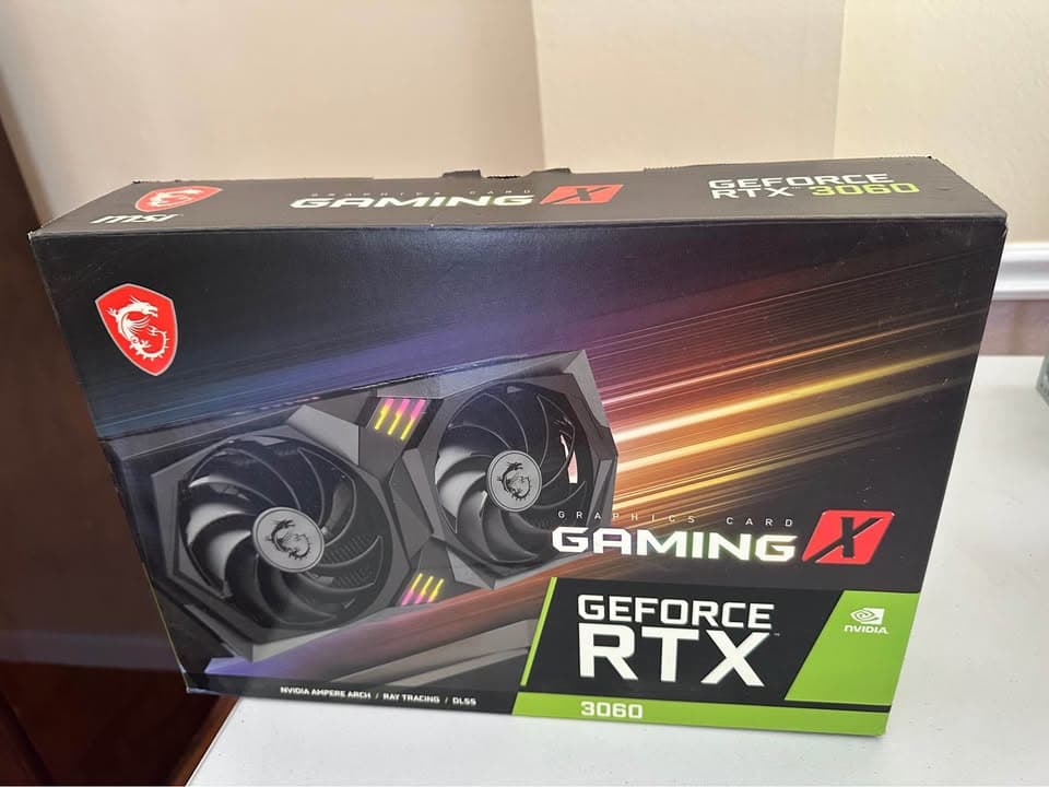 MSI GeForce RTX 3060 12GB Gaming X