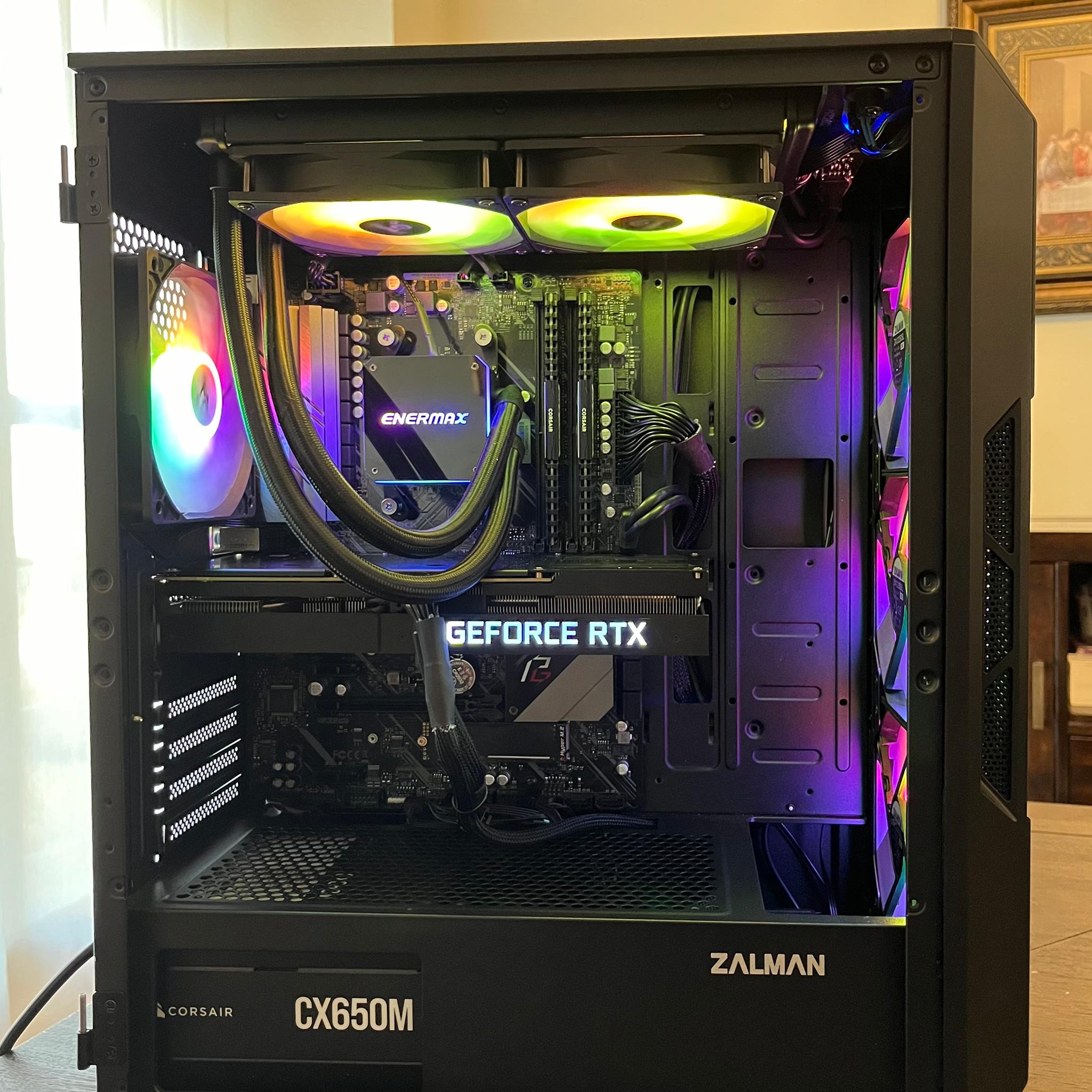 "Striker" RTX 3070 and Ryzen 5 Gaming/Streaming PC