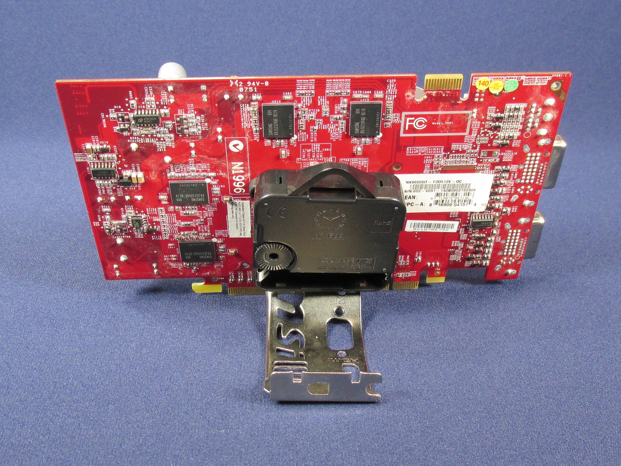 MSI GeForce 8600 GT - (NX8600GT-T2D512E-OC) Video Card Desktop GPU Clock