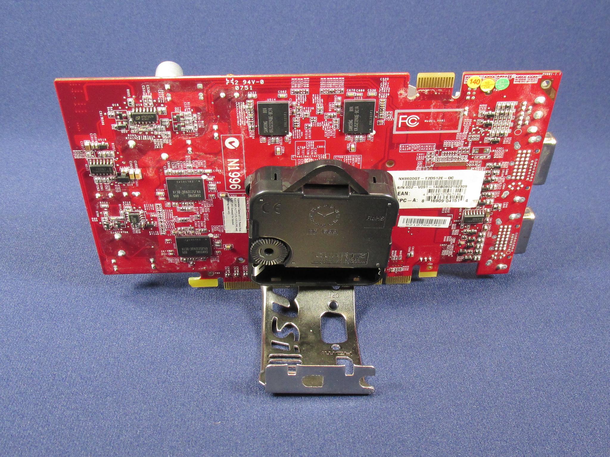 MSI GeForce 8600 GT - (NX8600GT-T2D512E-OC) Video Card Desktop GPU Clock