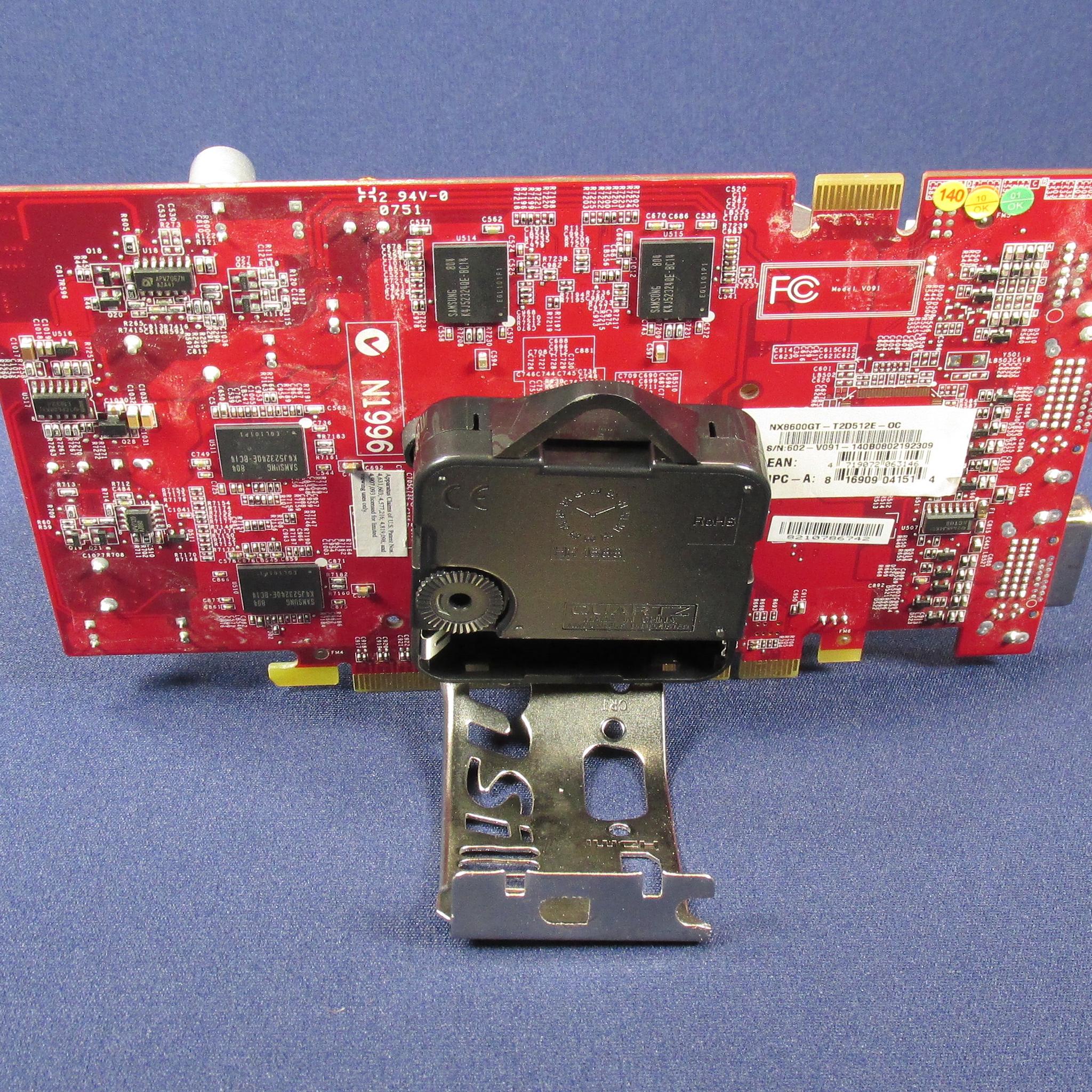 MSI GeForce 8600 GT - (NX8600GT-T2D512E-OC) Video Card Desktop GPU Clock