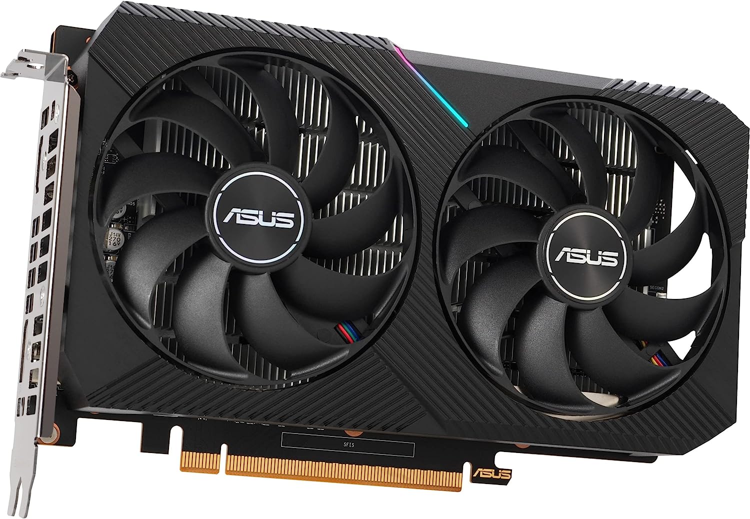 ASUS Radeon RX 6400 4GB Dual GDDR6 DUAL-RX6400-4G Video Graphics Card GPU