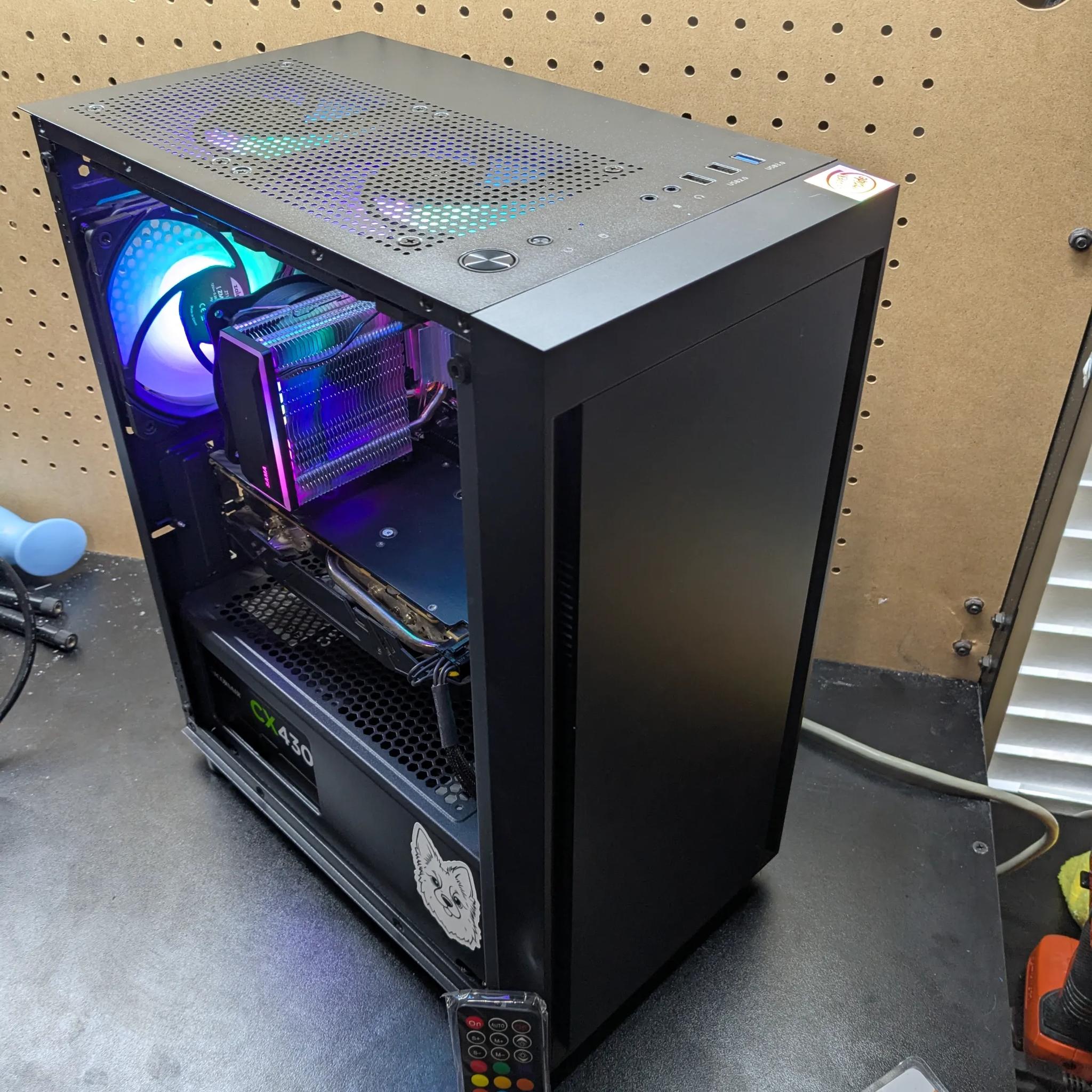 120 FPS Fortnite | 180 Day Warranty | 8 Core Xeon, 16GB RAM, RX 580 4GB, 500GB SSD, Win10, Wifi