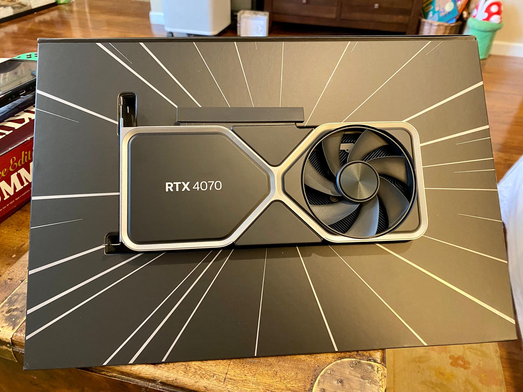 RTX 4070 Founders Edition - Excellent Condition