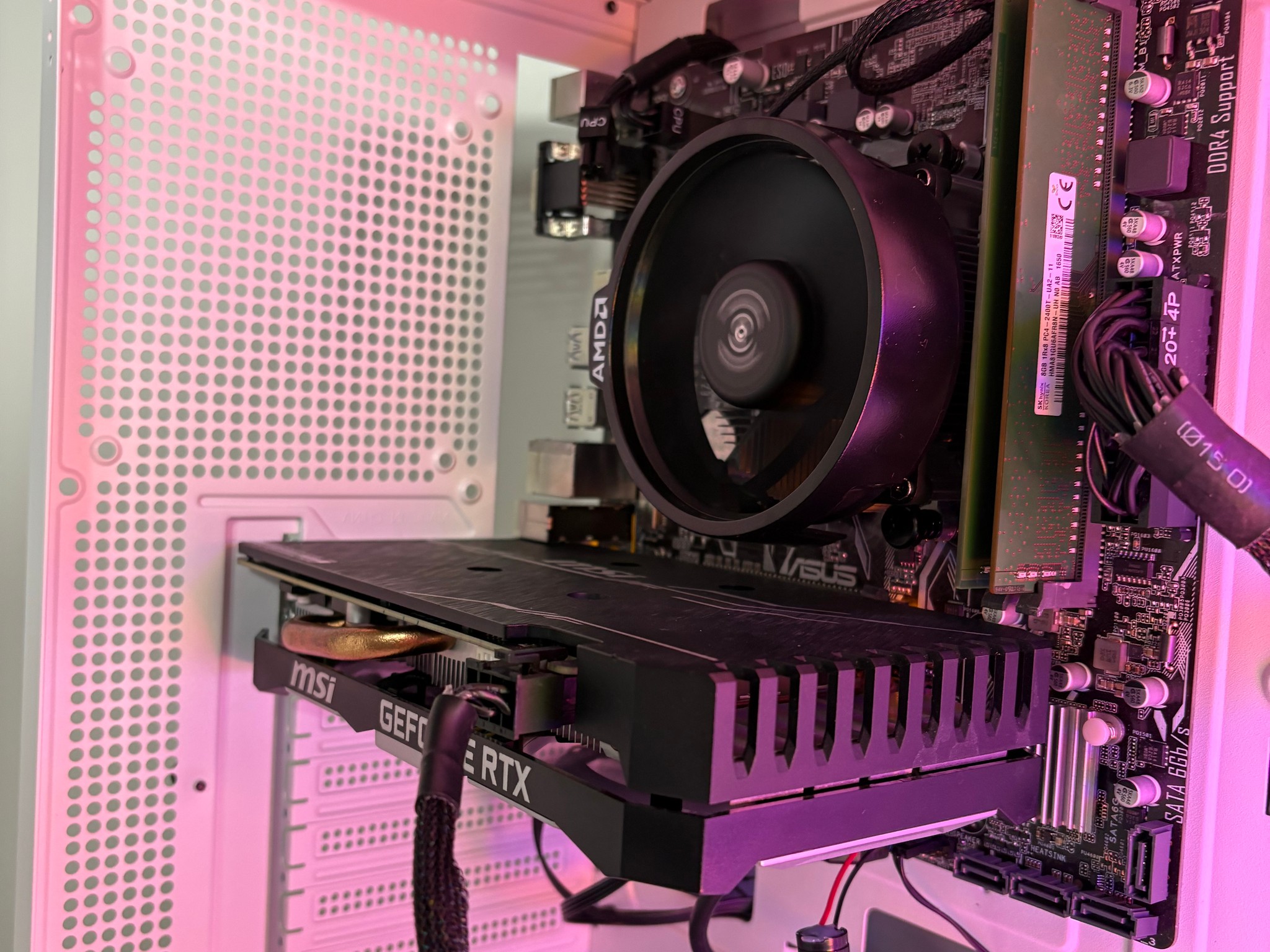 Glacier Valley (V4) Gaming PC - AMD Ryzen 7 1700, RTX 2060, 16GB DDR4, 512GB SSD