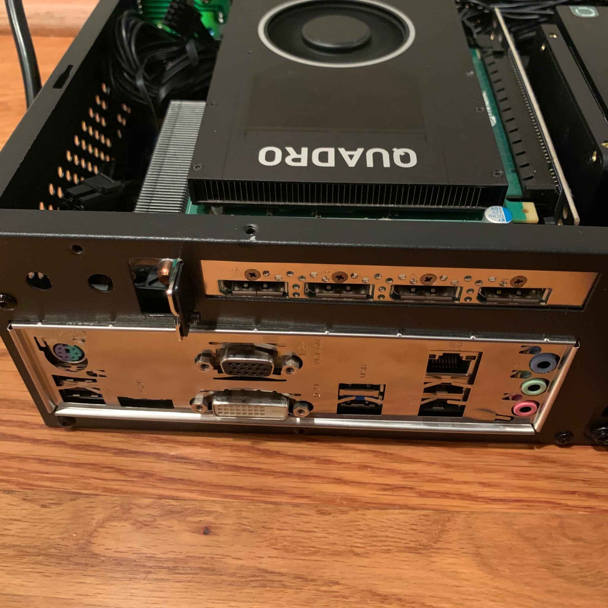 MINI PC i7 4770s NVIDIA M2000 4GB FORTNITE READY 12GB RAM 500GB SSD WINDOWS 10